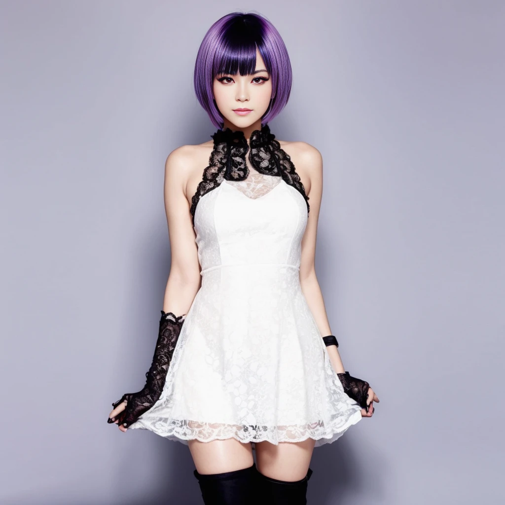 "AYANE FACE" (best quality,ultra-detalhado,Realistic:1.37), retrato, Detailed eyes and facial features, textura de pele delicada e suave, Corpo Perfeito, textura ultra realista, maquiagem perfeita, maquiagem vermelha nos olhos, batom vermelho, serious expression, cores vivas, maquiagem vermelha em volta dos olhos, cores vivas, olhos vermelhos, maquiagem vermelha nos olhos