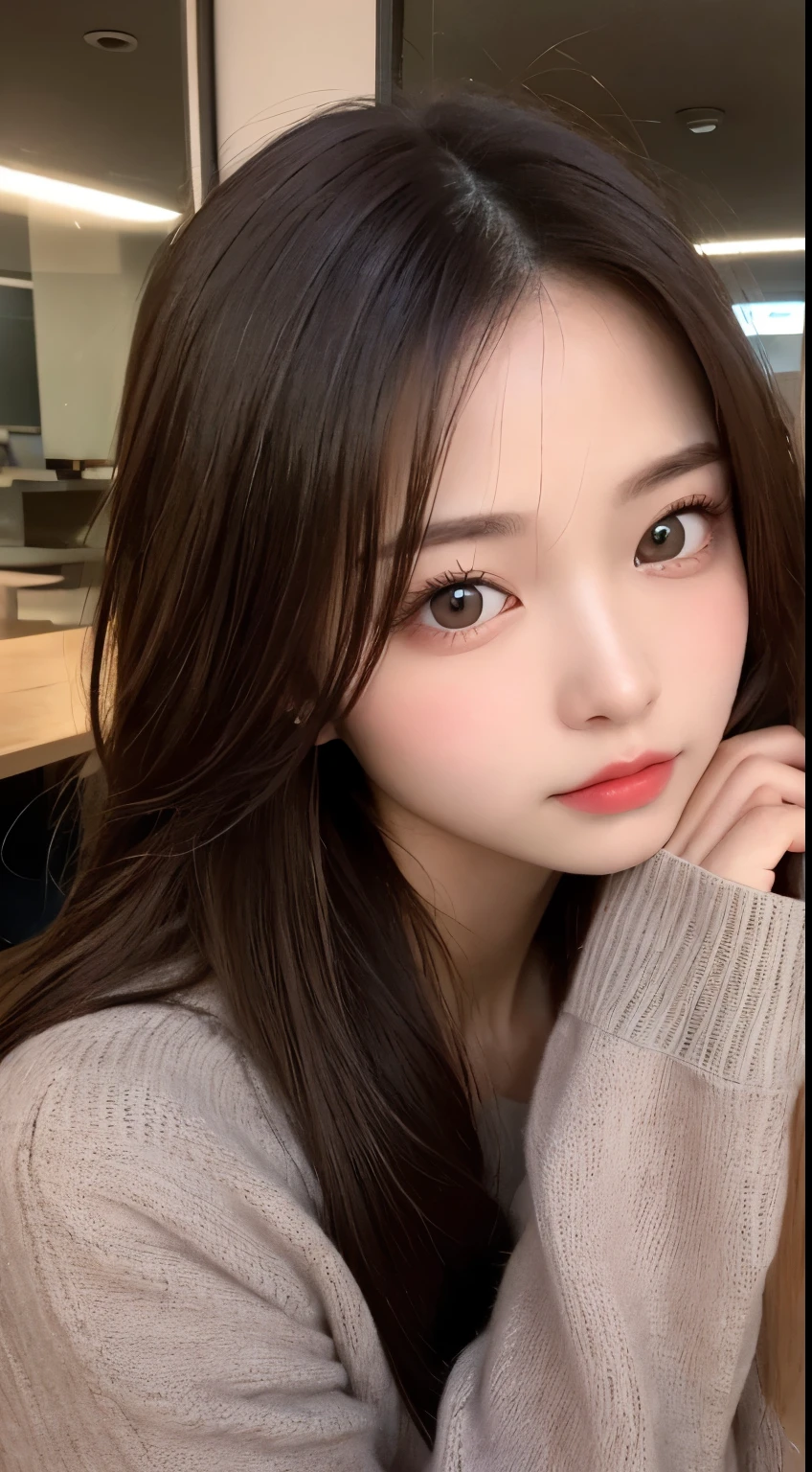table top, highest quality, shape, Super detailed, finely, High resolution, 8k wallpaper, 完璧なダイナミックな構shape, beautiful and detailed eyes, Latest trend fashion Tokyo winter wear,medium hair, small breasts, natural color lip,20 year old girl、midnight、beautiful and detailed face、perfect and beautiful face、slim face and style,spread your arms wide,Big eyes,Take a photo from below the knees at a face angle、small face、beautiful detailed face、perfect and beautiful double eyelids