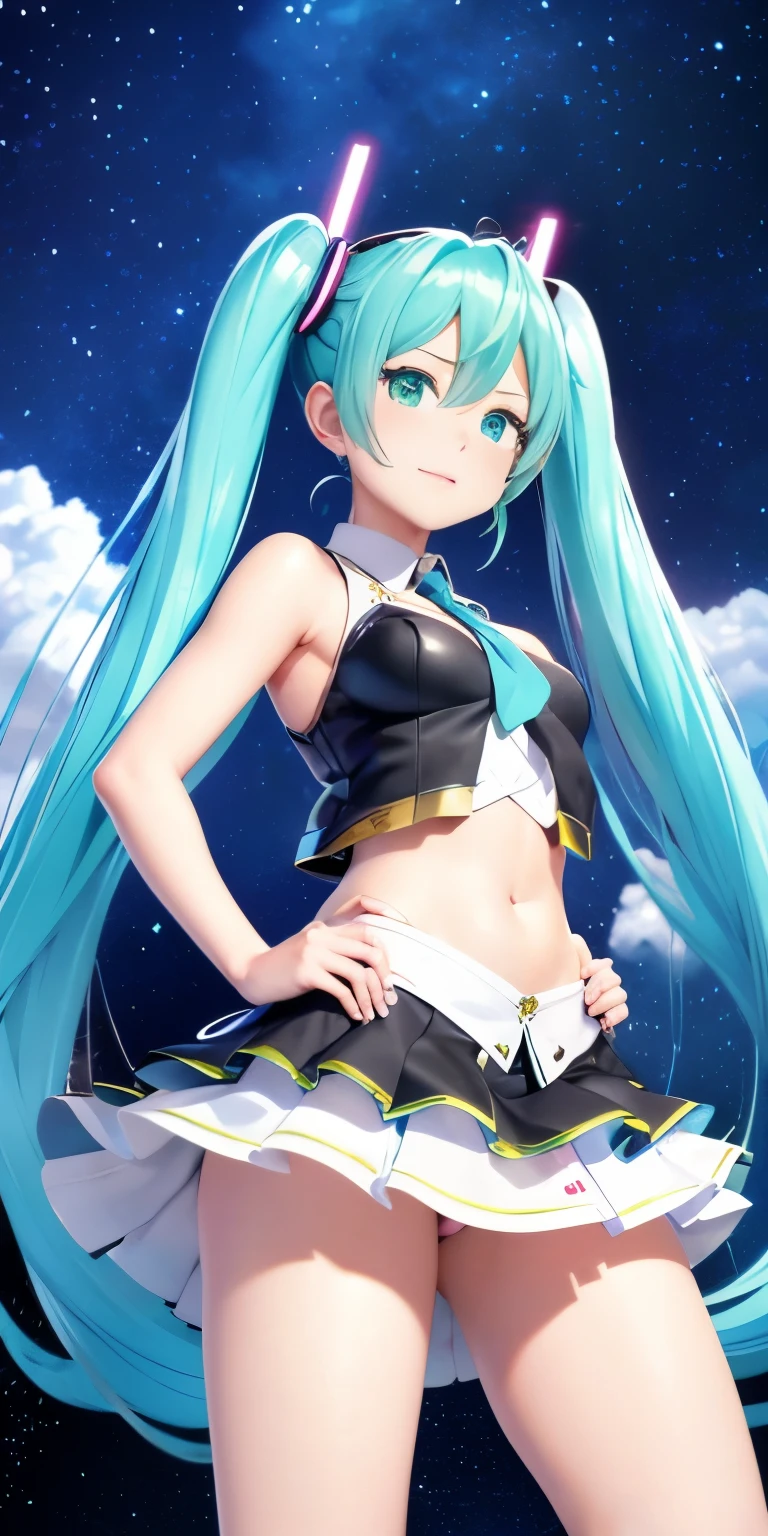 Hatsune Miku、Anime girl with long hair and a gun in her hand,Shimashima Pantiesがよく見える、show white panties,Hatsune Miku、Squatting、spread legs、show panties,super mini skirt、緑と白のShimashima Panties、From miniskirt to c Kantai Collection style,Shimashima Panties、super mini skirt、 portrait anime space cadet girl, Best Anime 4K Kona-chan Wallpaper, terrible anime 8k, High-definition official artwork, Trending with Art Station Pixiv, perfect android girl, cyborg - girl with silver hair, anime style 4k, anime art wallpaper 8k, azur lane style