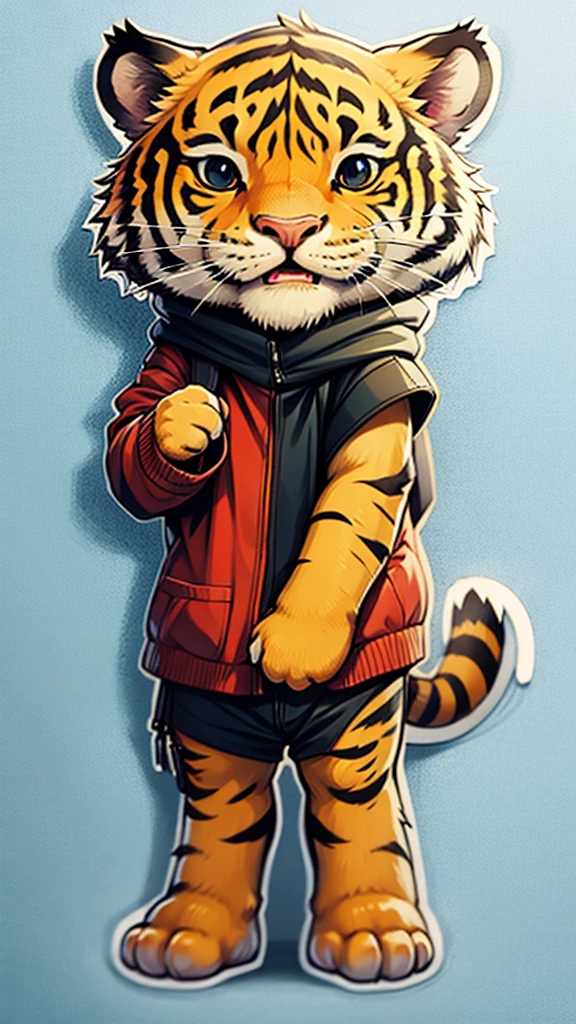 tiger,sticker