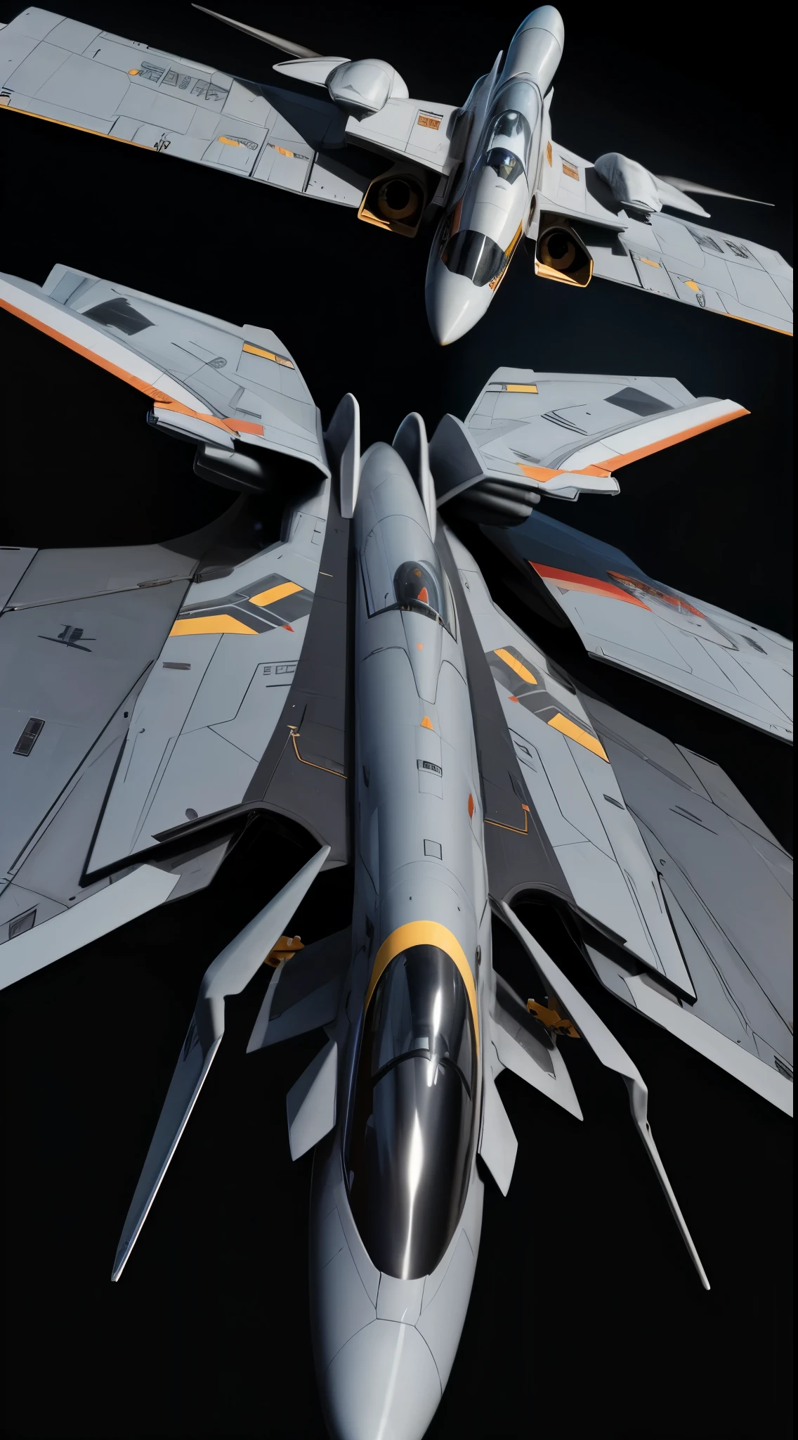 a close up of a fighter jet flying through the air, valkyrie fighter jet, sleek interceptor profile, fighter drones, inside future fighter, 5th gen fighter, it has six thrusters in the back, reaver drone, duck themed spaceship, tomcat raptor hornet falcon, lockheed concept art, starfighter, spaceship design, flying scifi vehicle, science fiction spacecraft