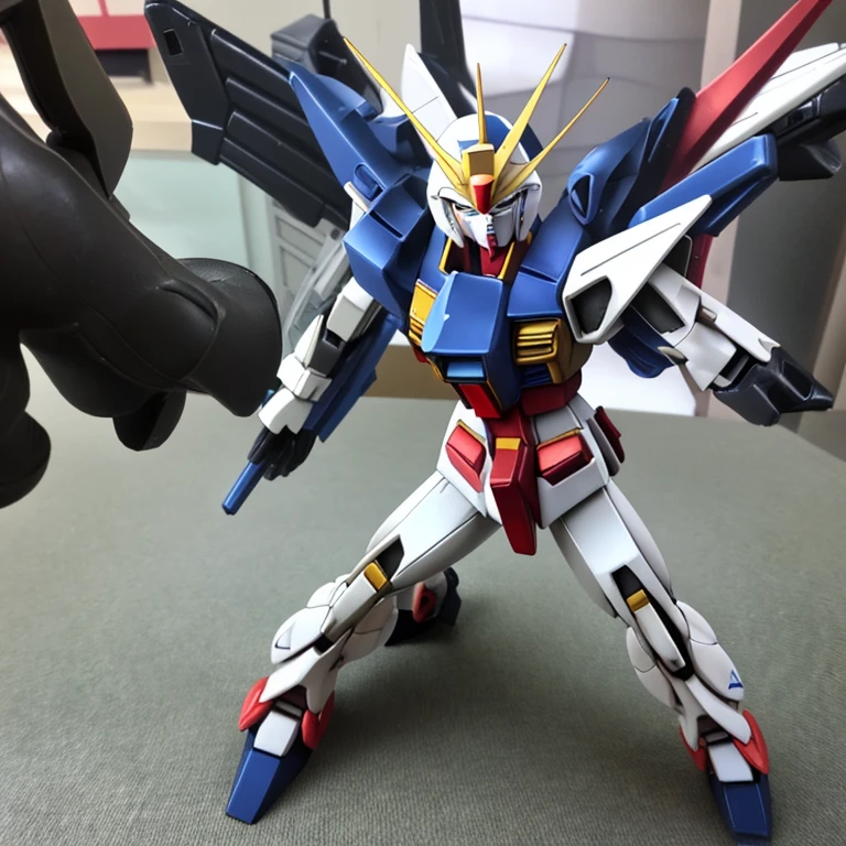 Gundam figure, photography