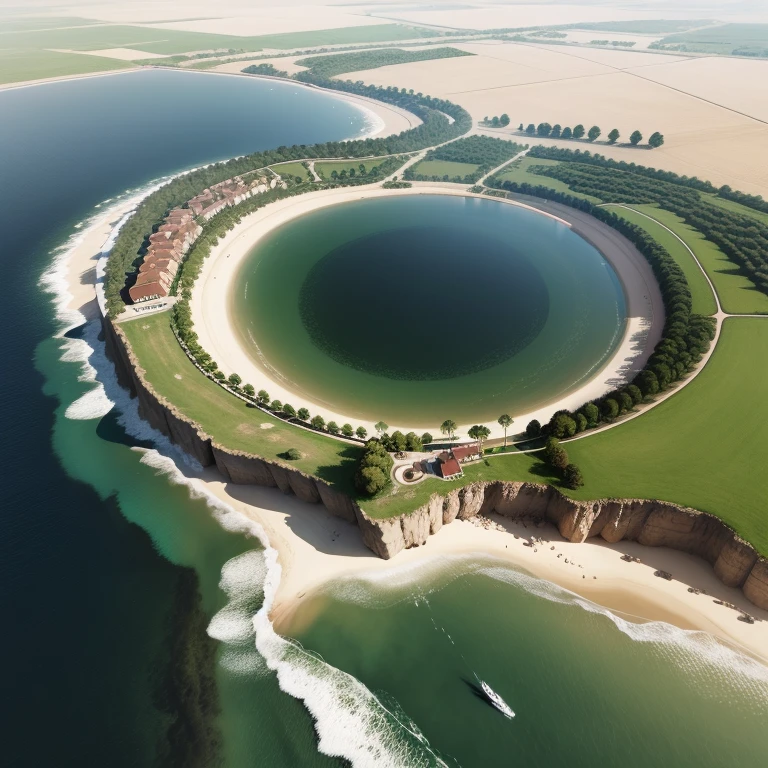 O CONTINENTE DE ERODIA DIVIDIDO ENTRE AS FLORESTAS DE MERUSTHIA,AS TERRAS ALTAS DE CYRELLA,OS DESERTOS ARIDOS DE MARSHELLAS E A RICA E PROPERA BRUELLEN,MAPA 3D DO CONTINENTE