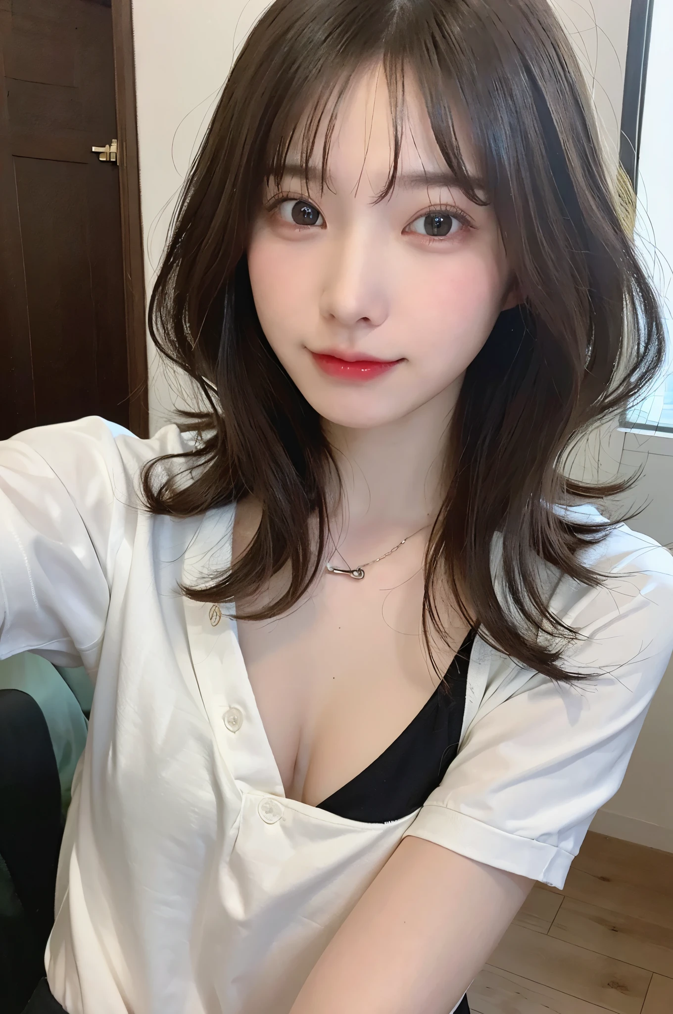 Transparent bare skin、