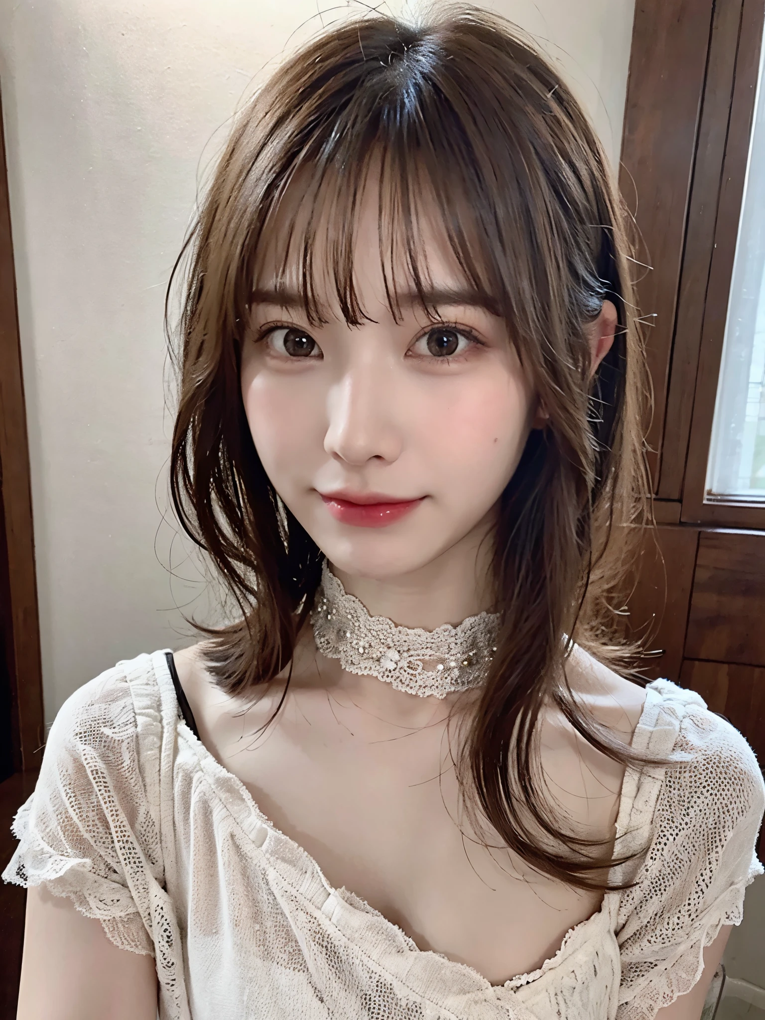 Transparent bare skin、