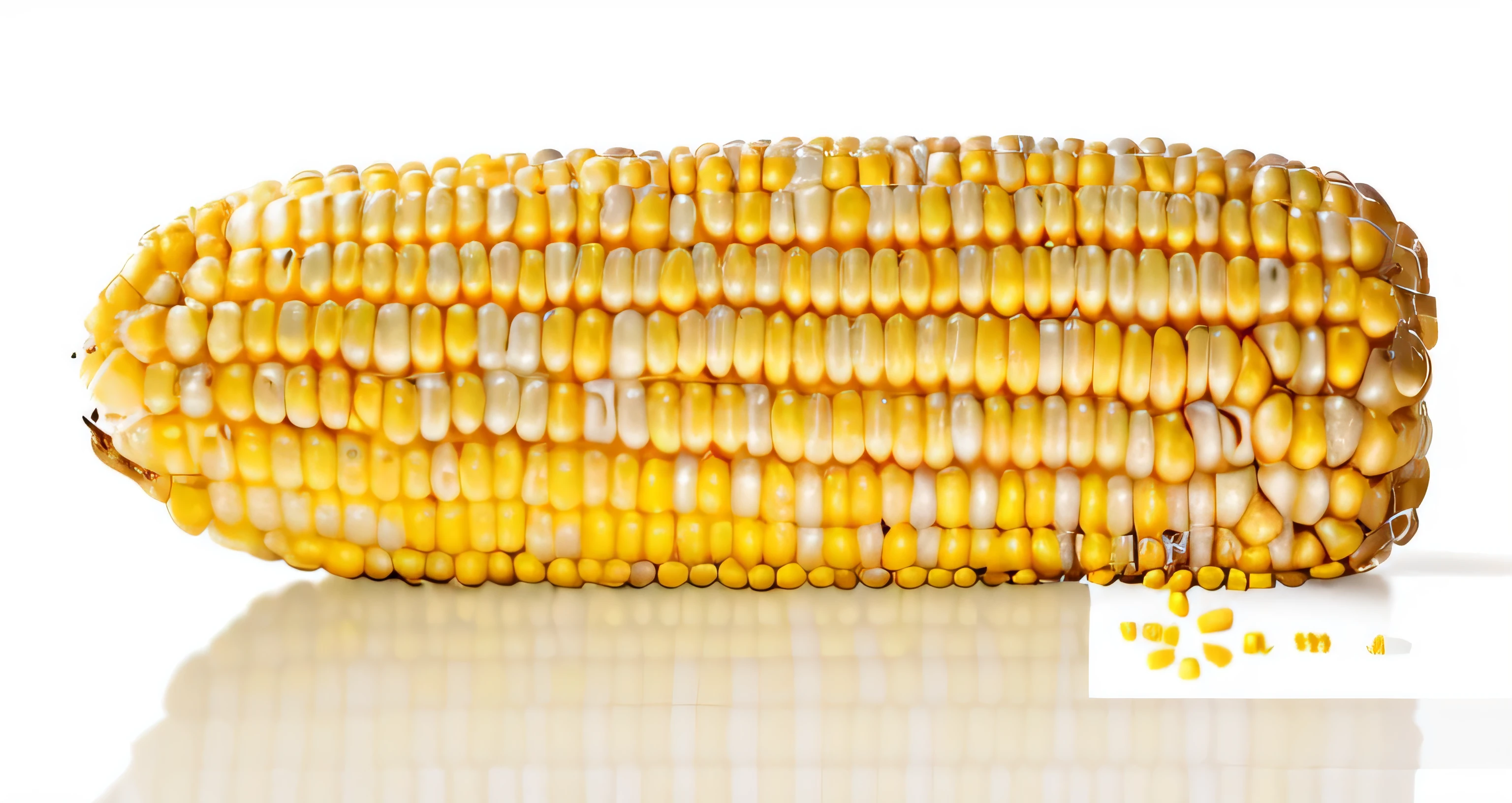 old corn，whole corn，harvest corn，healthy corn，realistic corn，Pellets are full