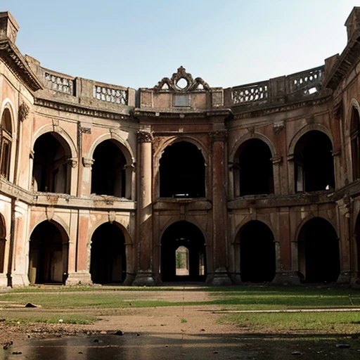 Abandoned palace
