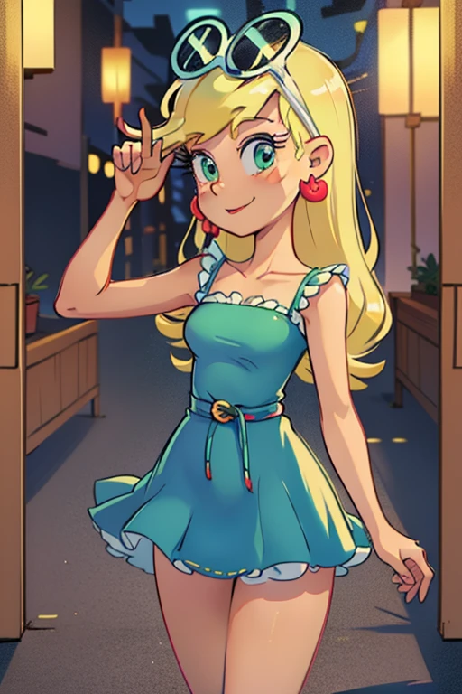 girl pokemon trainer blonde posh dresses like a prostitute