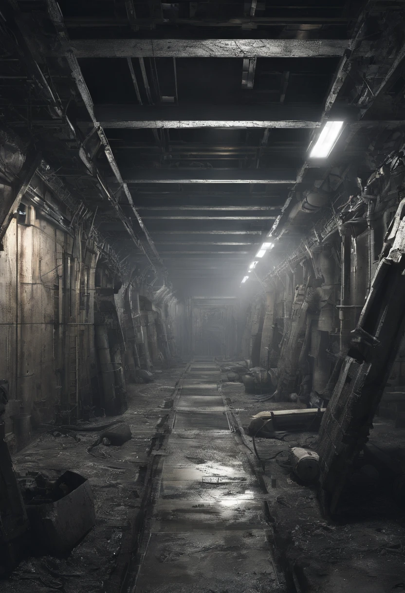 underground,research facility,wicked,Experimental Facilities,培養capsule,怪物がcapsuleの中に浮いている,巨大なcapsuleが沢山並んでいる,capsule,