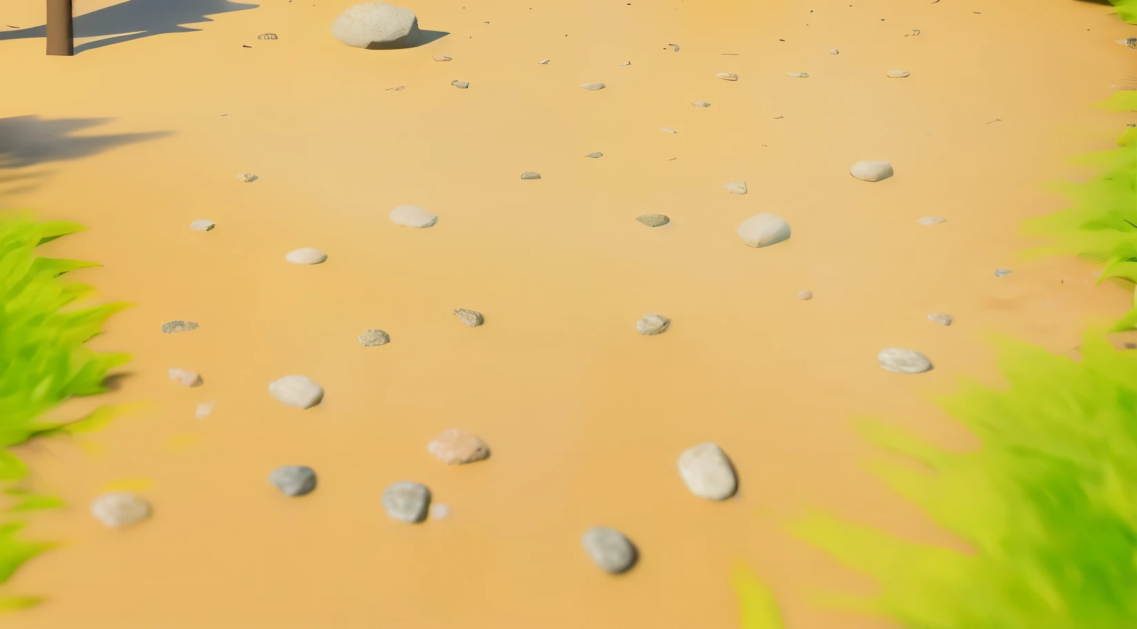 Paved with small stones, high quality, 4k, hyper-realistic, realistic, super detailed