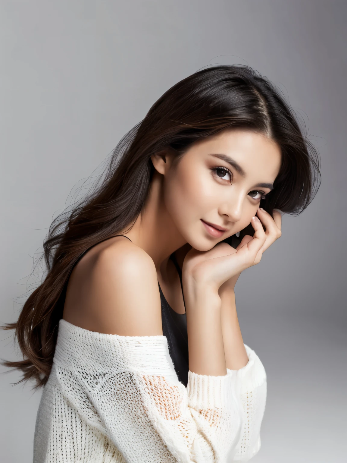 top quality, beautiful woman, fashion model