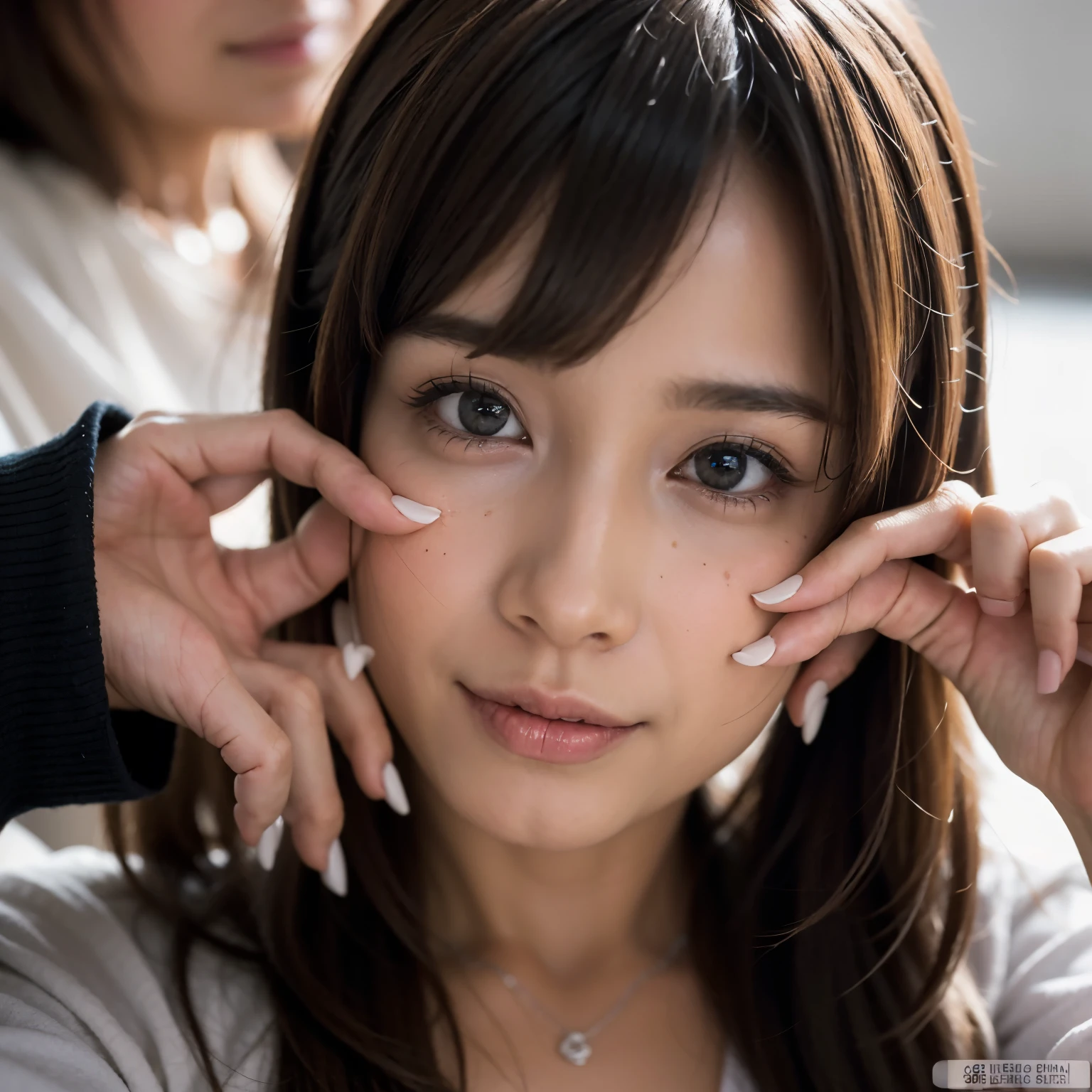 8K、particle、Ultra high definition、photorealistic、beautiful、 (freckles、mole:0.2)、skin stains、acne、skin stains、Stains、lanugo、acne、Blood spots、impurities、 anatomically accurate、Close-up、What would happen if a 16-year-old girl met a clone of herself??story: talk to clone、By discussing similarities and differences with yourself.、.、.、.、.、.、、This is your chance to deepen your self-understanding.......。The clones will try to love each other and treat each other as friends.: accept clones as friends、we have common hobbies and interesting things、I enjoy building new relationships。 think about life choices: After the encounter with the clone、You may be reconsidering your own life direction and goals.。Clone may suggest your own possibilities and options.。 conduct research and research: Exploring the existence of clones from the perspective of、Gain a deeper understanding of its ethical and biological properties。。.。.。In the future, May be actively involved in the development of cloning technology and ethical issues.。 Cloning support: Pure、Pure、Pure、Pure、Also、It could also provide clones with the support and guidance they need to live as themselves.。.。.。.。..。.。discuss how to live together、It is important to pursue mutual happiness、The important thing is、How can I connect this encounter to my own growth and deepening of my life?????..。
