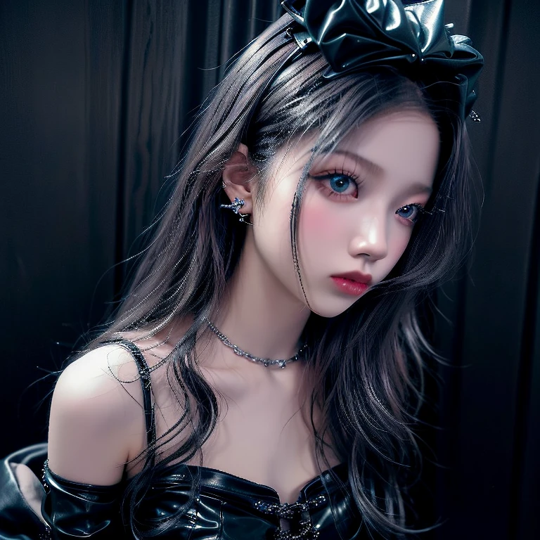 gothic girl con piercings y piercings bajo la lluvia, neo goth, gothic aesthetic, Estilo de arte oscuro, gothic girl aesthetic, gothic aesthetic, ojos oscuros y penetrantes, ominous gothic aesthetic, gothic horror vibes, gothic art style, Estilo oscuro y de terror, gothic girl, 1 7 - year - old anime gothic girl, darkwave gothic aesthetic, cara de gothic girl