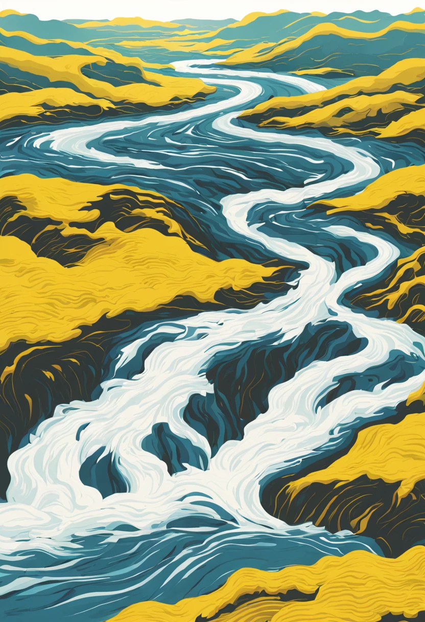 You don't see the waters of the Yellow River coming up from the sky,Rush to the sea and never return。
