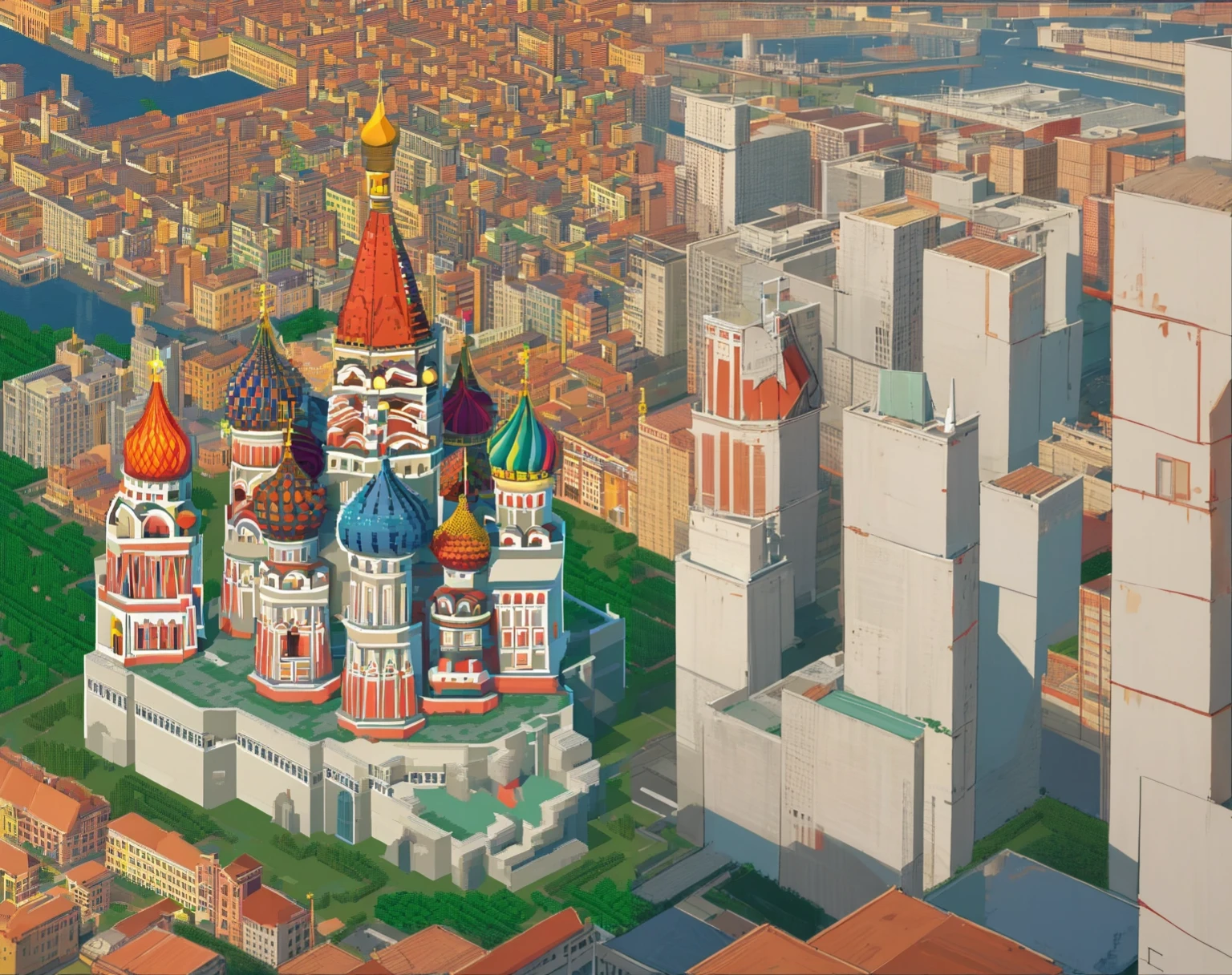 mas partes de la ciudad