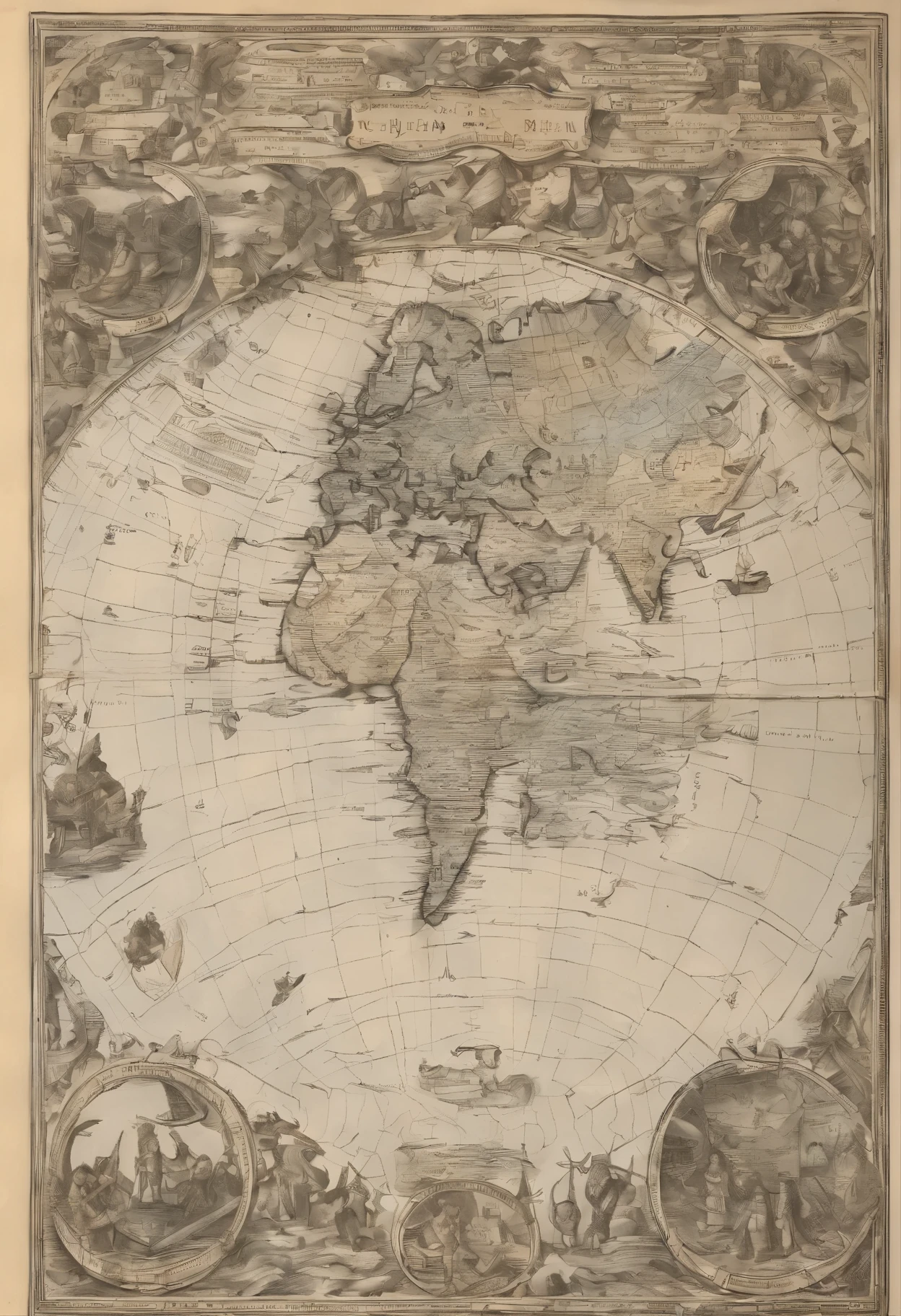 a huge world map,Distributed on three continents,The central continent is occupied by humans,Human cities as settlements,Map flag for human male,The western continent is occupied by elves,The map identifies Elf women,Settled in the Elf Forest,The eastern continent is occupied by dwarves,Use the dwarven mines as a settlement,Map identifies dwarf male