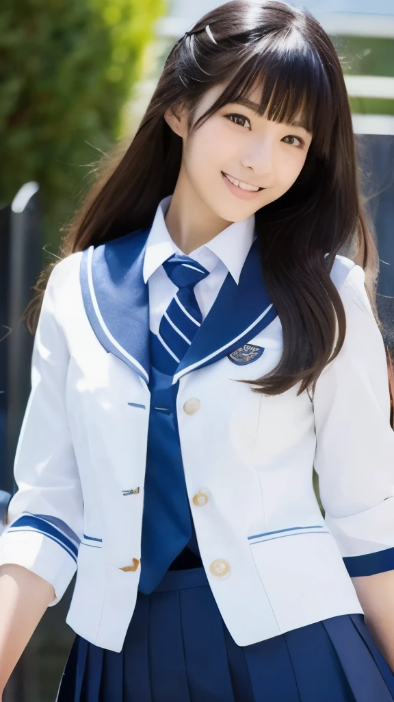 Top quality, Japanese beautiful girl, student, uniform,