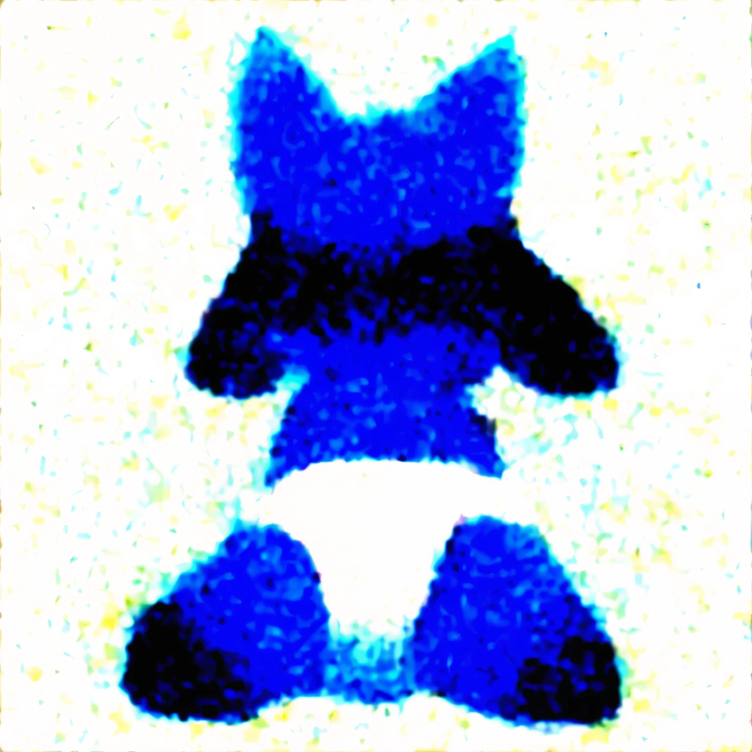 Highly detailed, furry, Pokémon, lucario, kawaii, cute, cub, young, diaper, wet diaper, riolu 