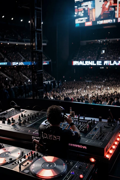 make me a famous dj playing for millions of people. I want to be surrounded by people with a DJ table in front of m