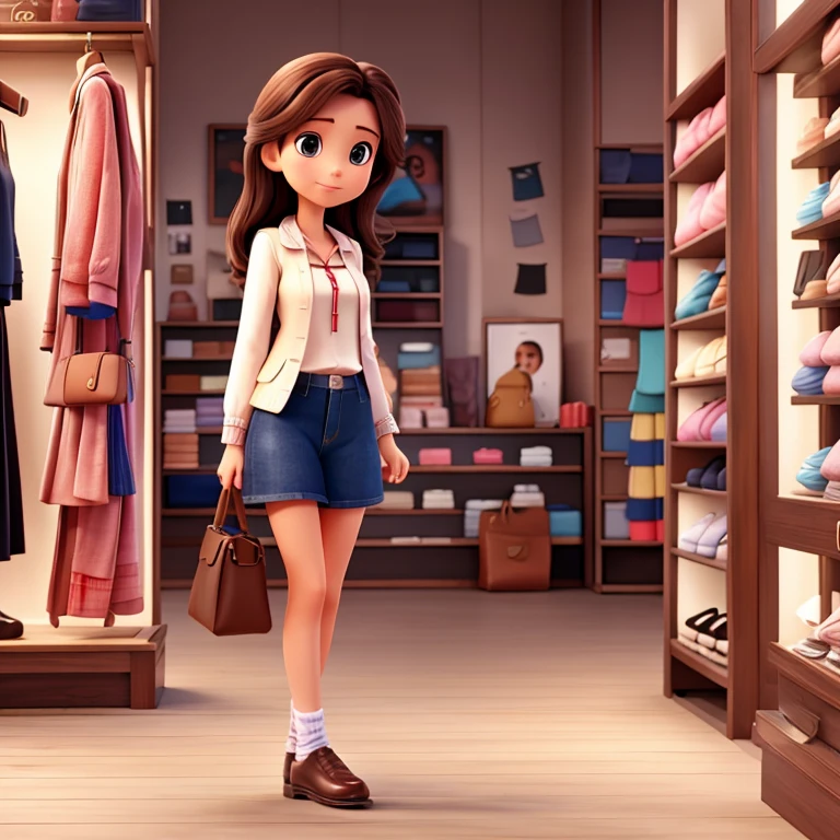 Fashion shop owner girl