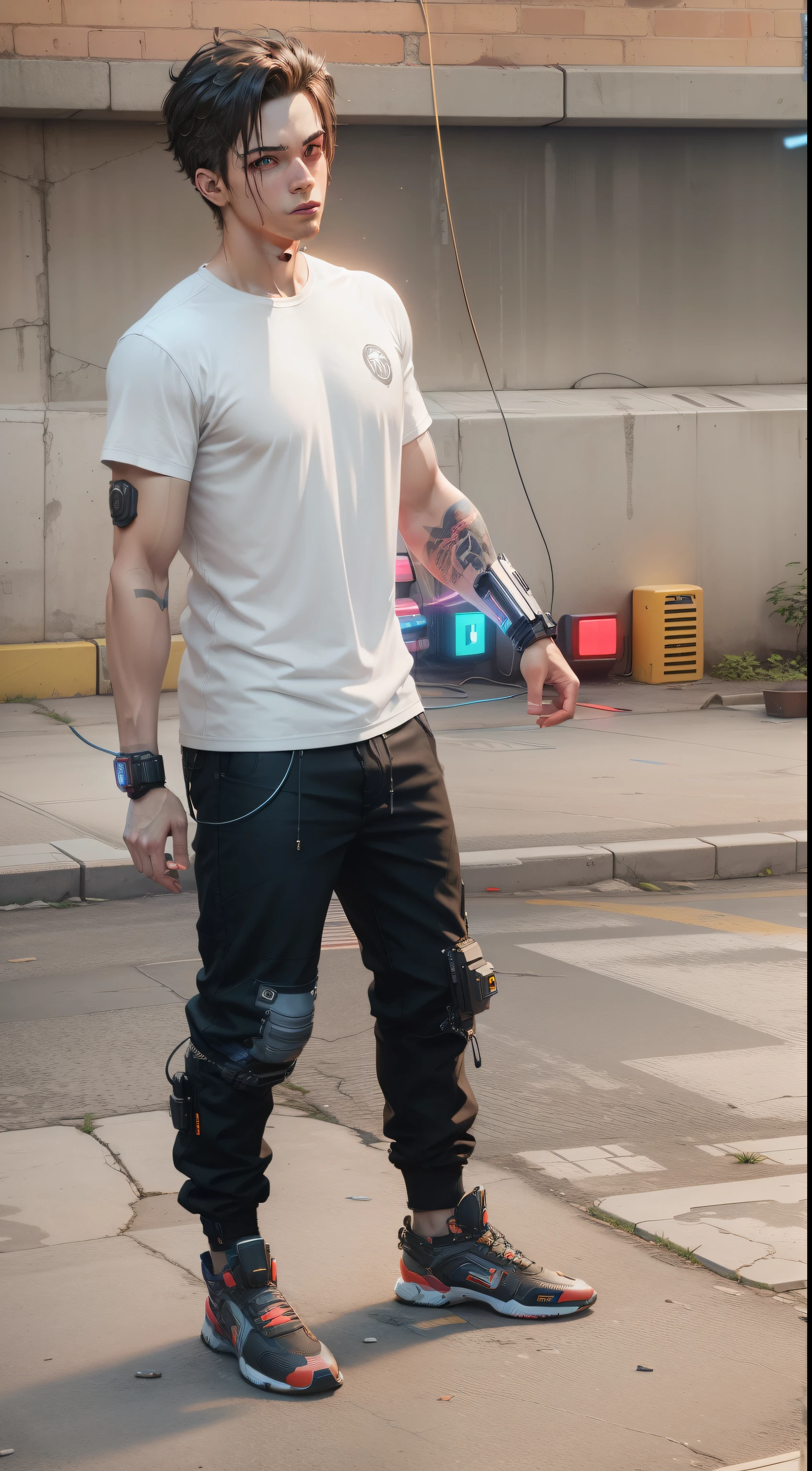 cyberpunk,smartboy,lighting realistic background,8k,u4