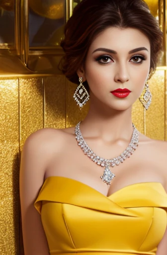A lot of marvelous jewels, no models, only big jewels, as a treasure