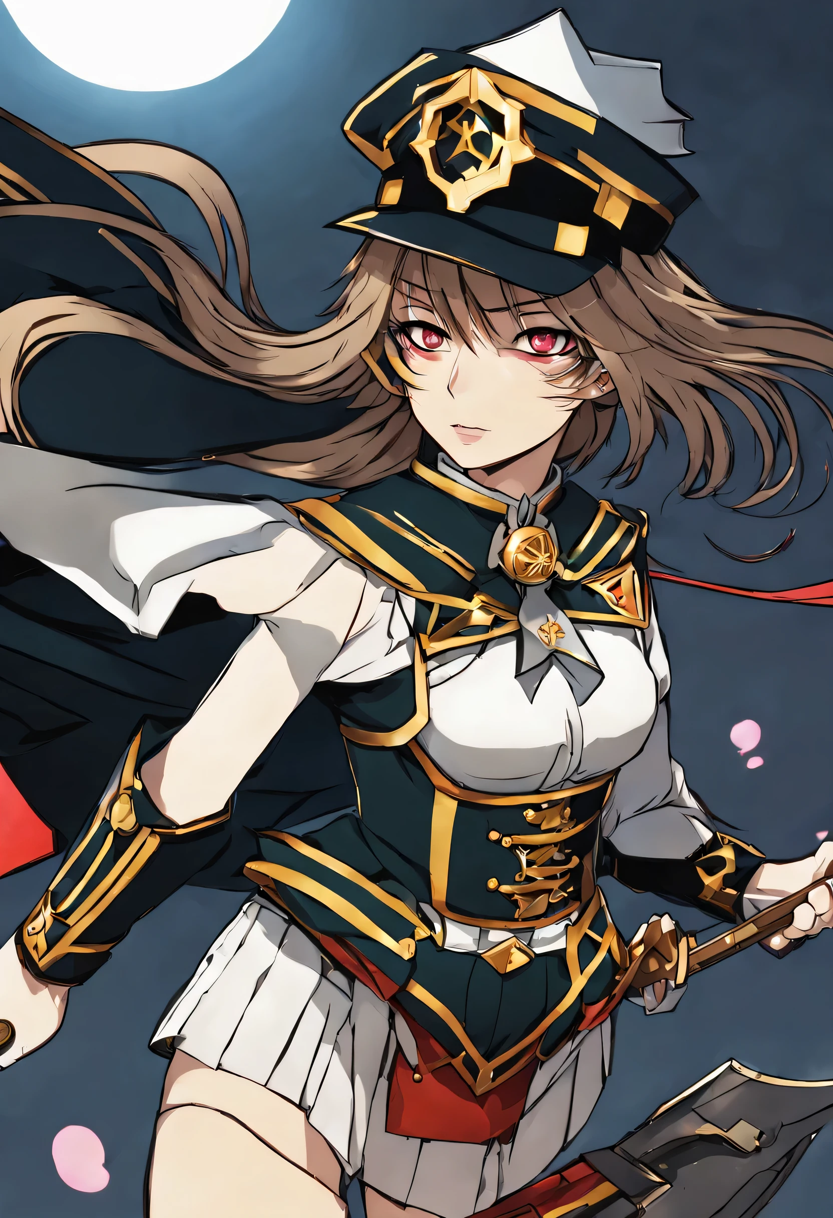 beautiful japanese girl,combat uniform,Magical girl