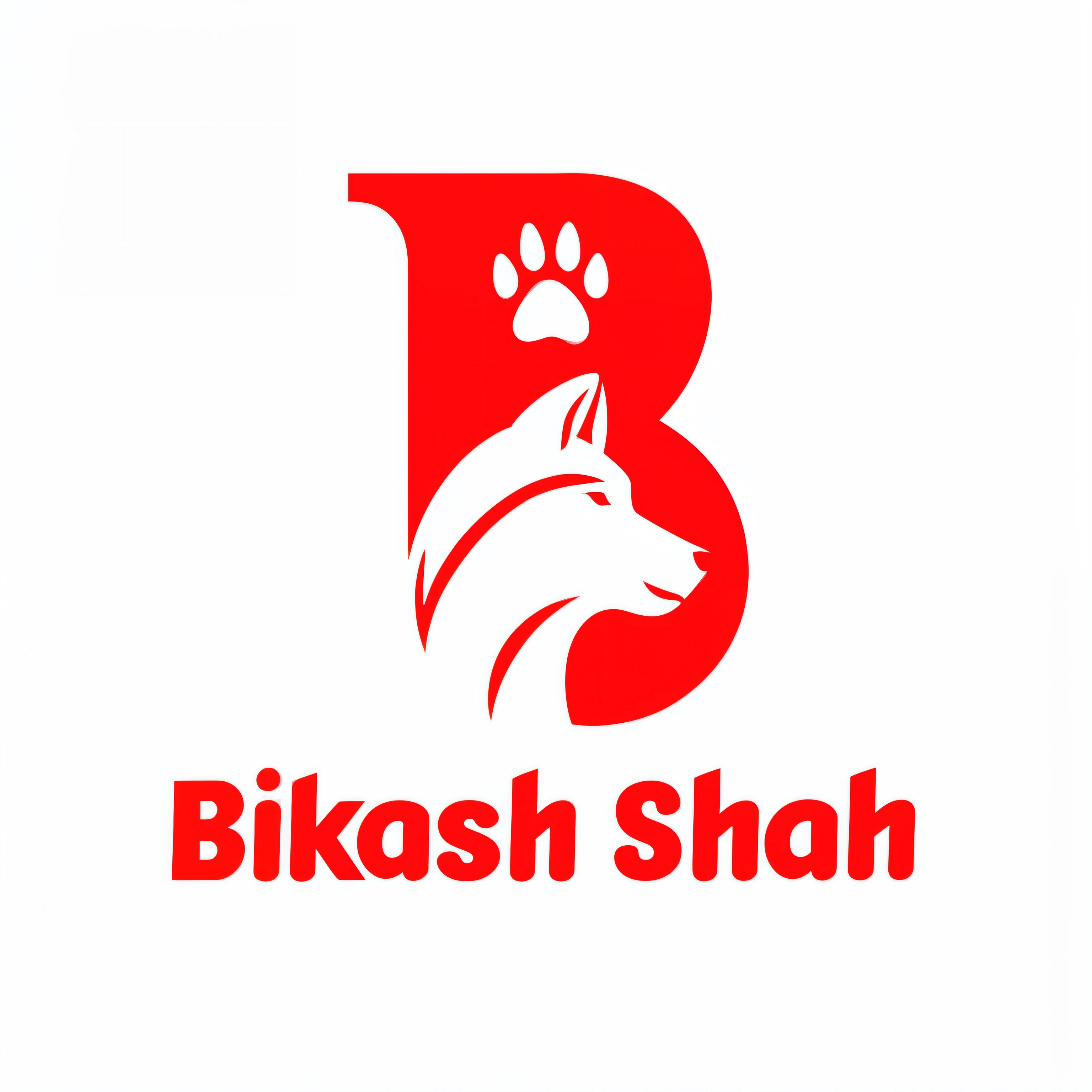 a close up of a dog's head with a paw on it's nose, by Bikash Bhattacharjee, by Shiba Kōkan, business logo, by Jitish Kallat, inspired by Bikash Bhattacharjee, inspired by Shiba Kōkan, logo, logo, by Ke Jiusi, by Bholekar Srihari