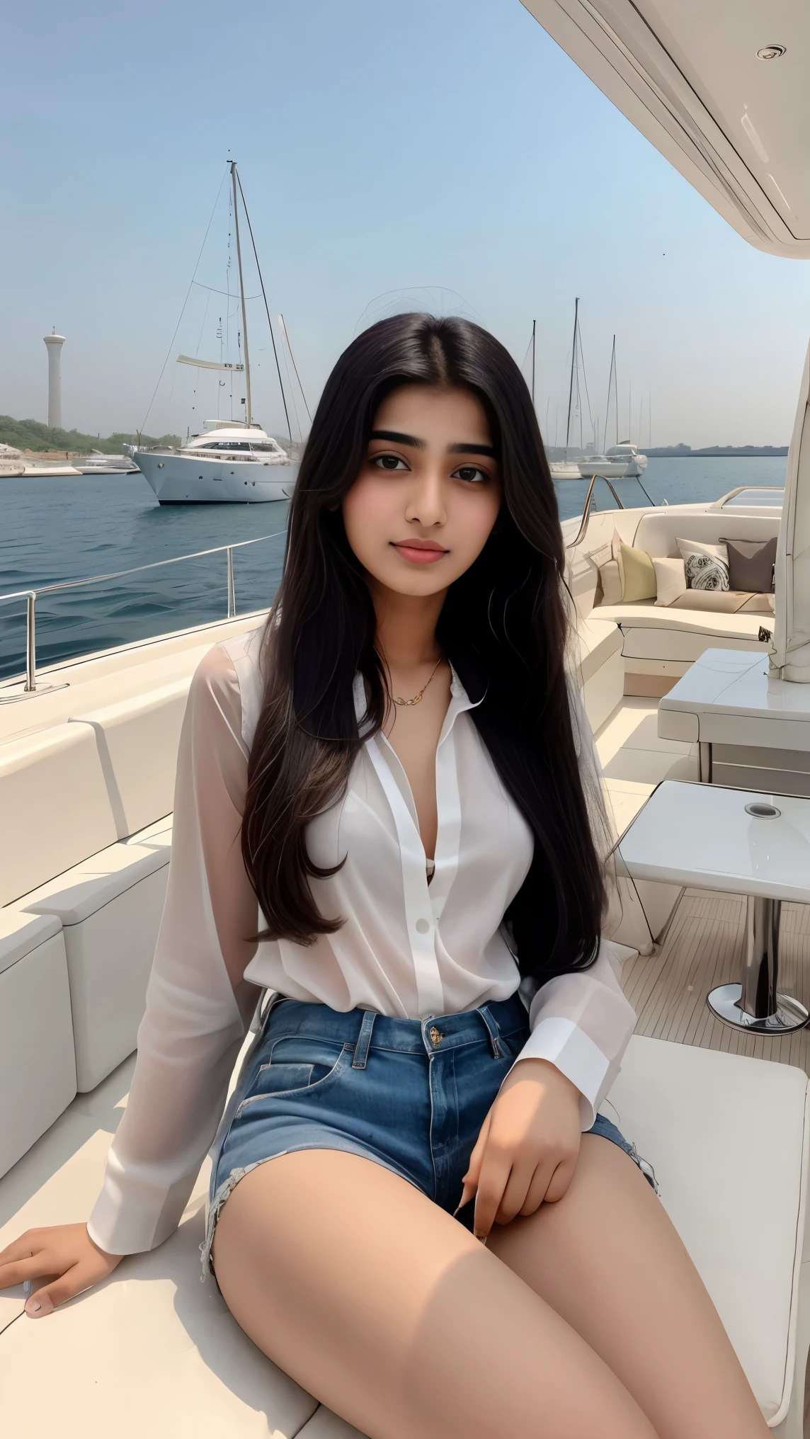 an 18 year old pakistani girl,Humaima Malik,On yachts