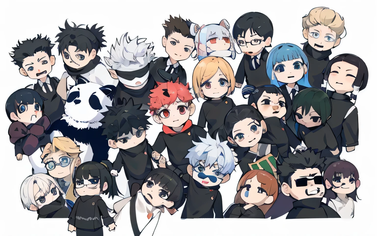 refine,Many cute little people