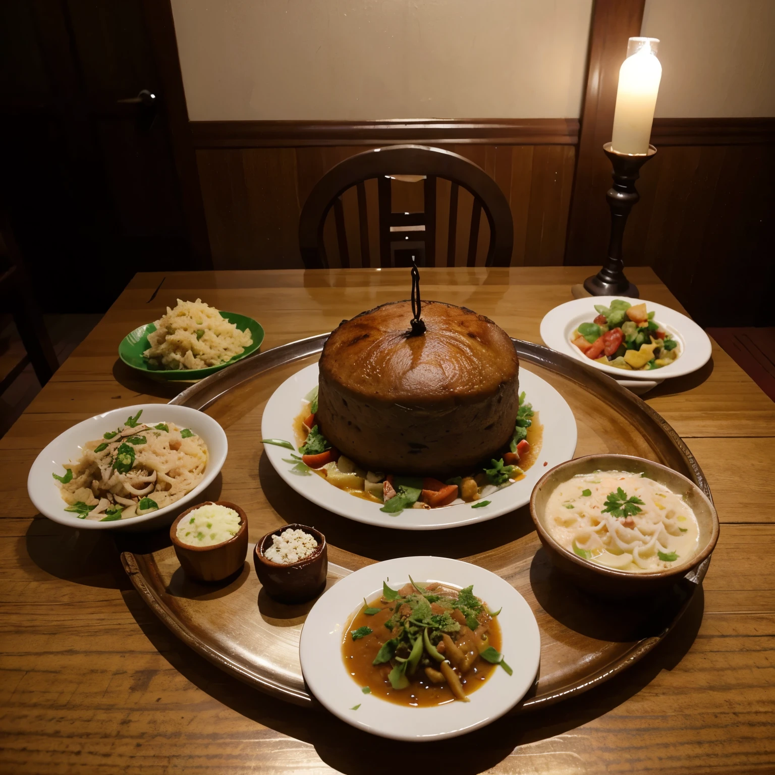 photos of food served in the month of Ramadan or Eid al-Fitr in Indonesia no people