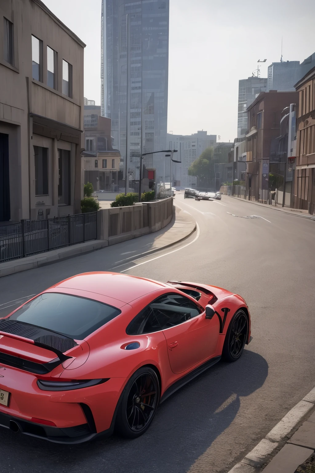 ((Top Quality, 8k, Masterpiece: 1.4)), 1 Man, Intense: 1.5, Sleek: 1.2, Powerful: 1.6, Icy: 1.7, Dramatic: 1.8, Black Porsche 911 GT3 RS: 1.9, Driving: 1.10, Through City: 1.11, At Night: 1.12, Cityscape: 1.13, Ultra Detailed: 1.14, Porsche: 1.15, RS: 1.16, GT3: