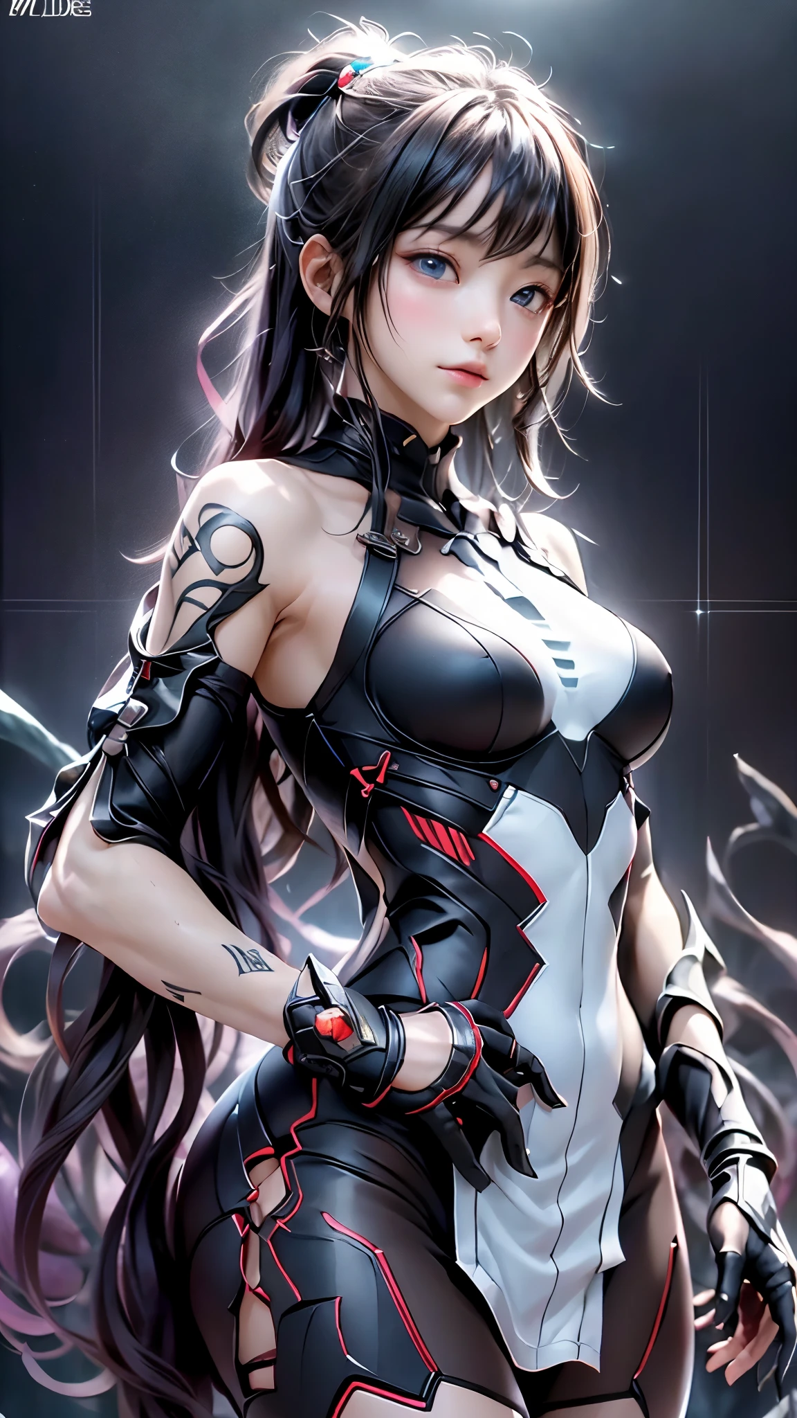 ((highest quality)), ((masterpiece)), (detailed:1.4), 。.。.。.3D, beautiful cyberpunk woman image,nffsw(high dynamic range),ray tracing,NVIDIA RTX,super resolution,unreal 5,Scattered beneath the surface,PBR texturing,post processing,anisotropic filtering,Depth of bounds written,maximum clarity and sharpness,multilayer texture,Albedo and specular maps,surface shading,Accurate simulation of light-matter interactions,perfect proportions,octane rendering,two-tone lighting,wide aperture,Low ISO、White balance、Rule of thirds、8K students、((Holding a sword in your hand))((white and blue clothes))