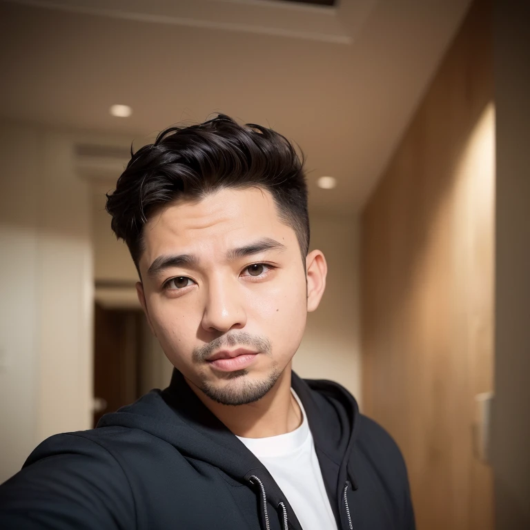 Alafid man wearing blue hoodie taking selfie, 28 years old, 29 years old, 27 years old, 38 years old, 32 years old, zeng fanzh, 3 6 years old, 40 year old man, 35 years old, 35 years old, (38 years old), xintong chen