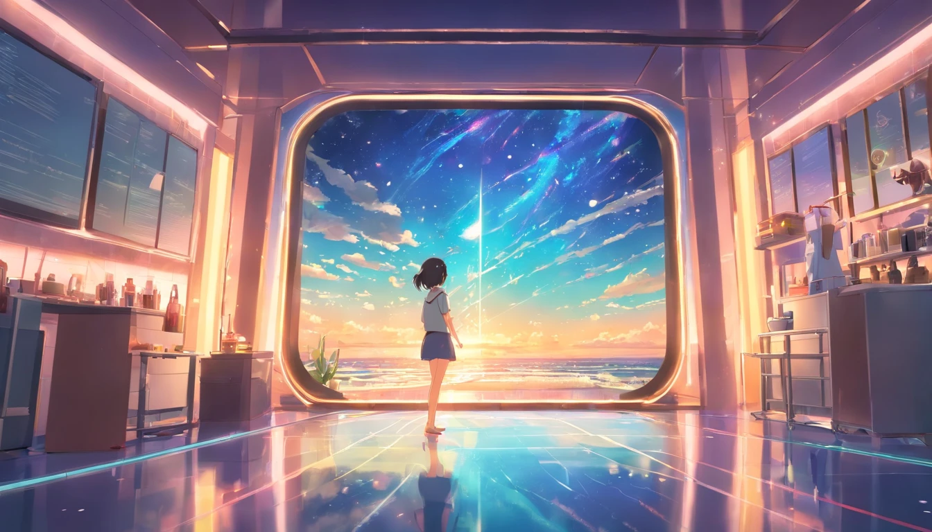 Magic Mirror,Magic Mirror,Warp to another world,highest quality,movie stills,