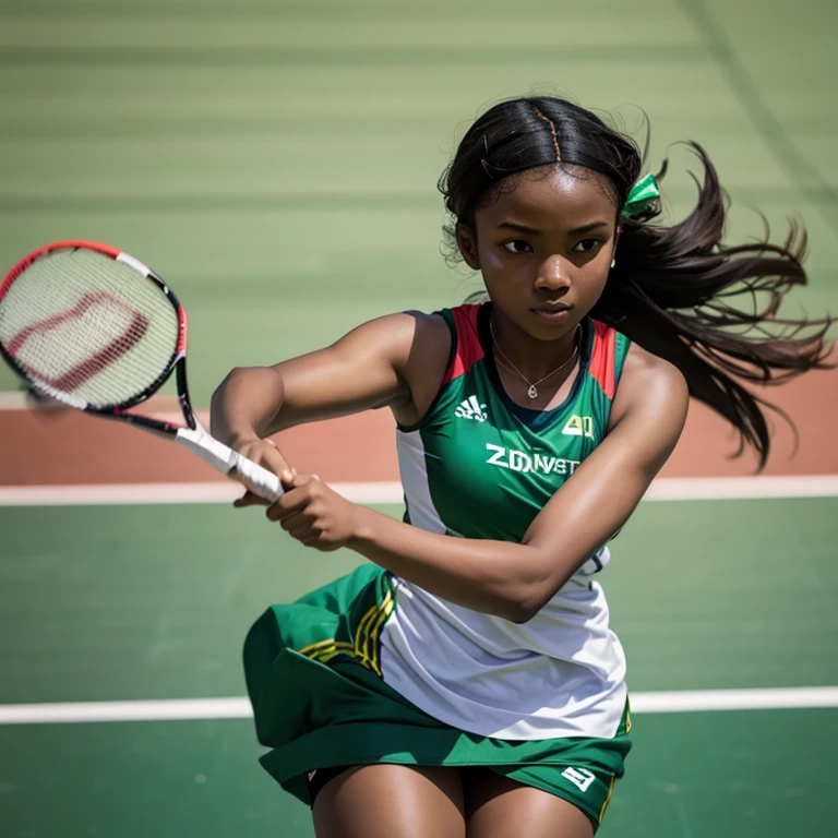 Girl from Nigeria badminton player