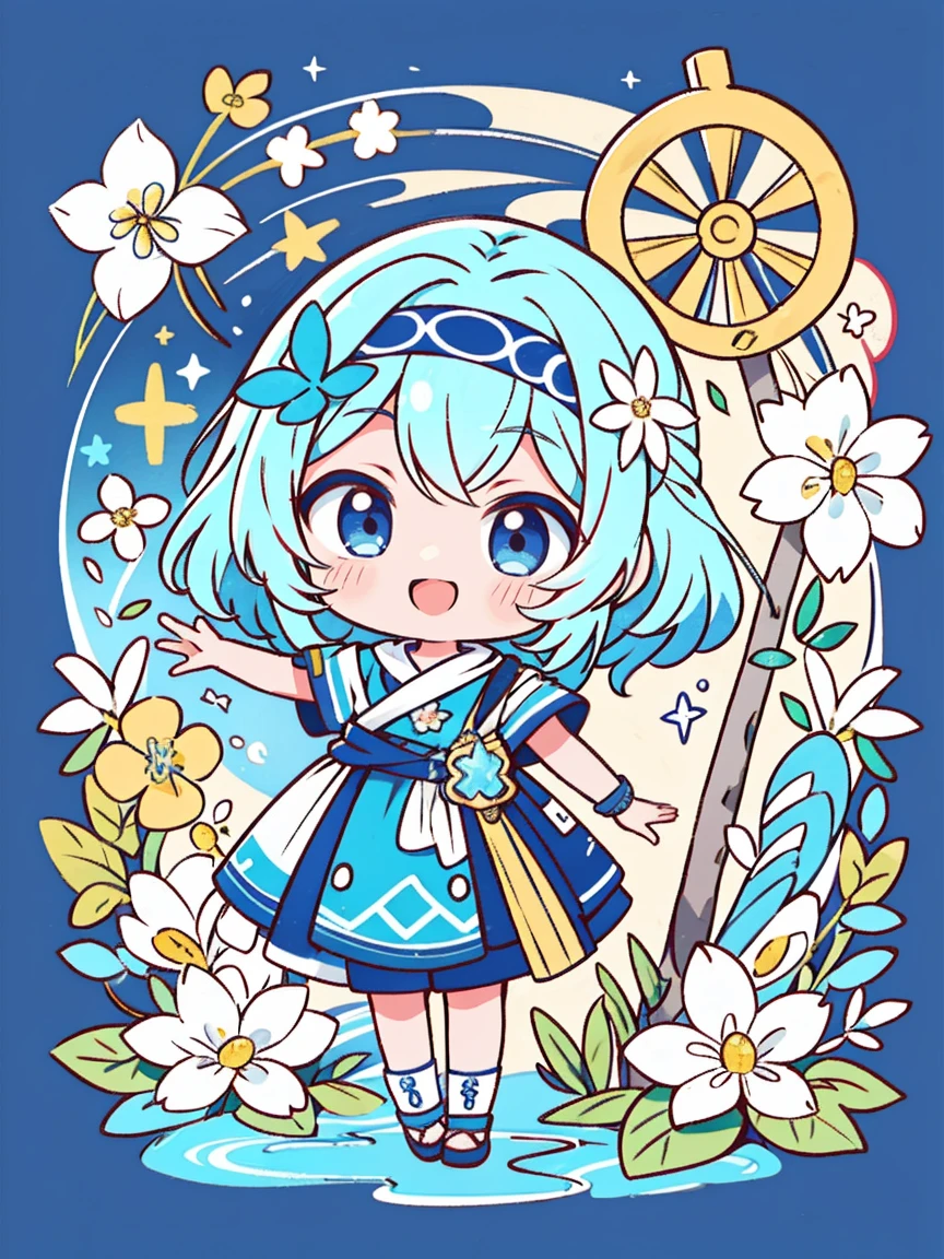 obra de arte, qualidade ultra-alta, ( ultra detailed original illustration), ((Modo Chibi)),( cheerful facial expression, olho vermelho, cabelo curto, cabelo branco, sorriso ensolarado, tronco, corpo perfeito), ((quimono moda)), ((flores sakura)(grafite)), double-exposure, fussion of fluid abstract art, falha, ( 2D), ( original illustration composition), ( fusion of limited color, maximalismo artstyle, geometric artstyle, Fogo, arte do lixo), Tema amarelo, Fundo Preto