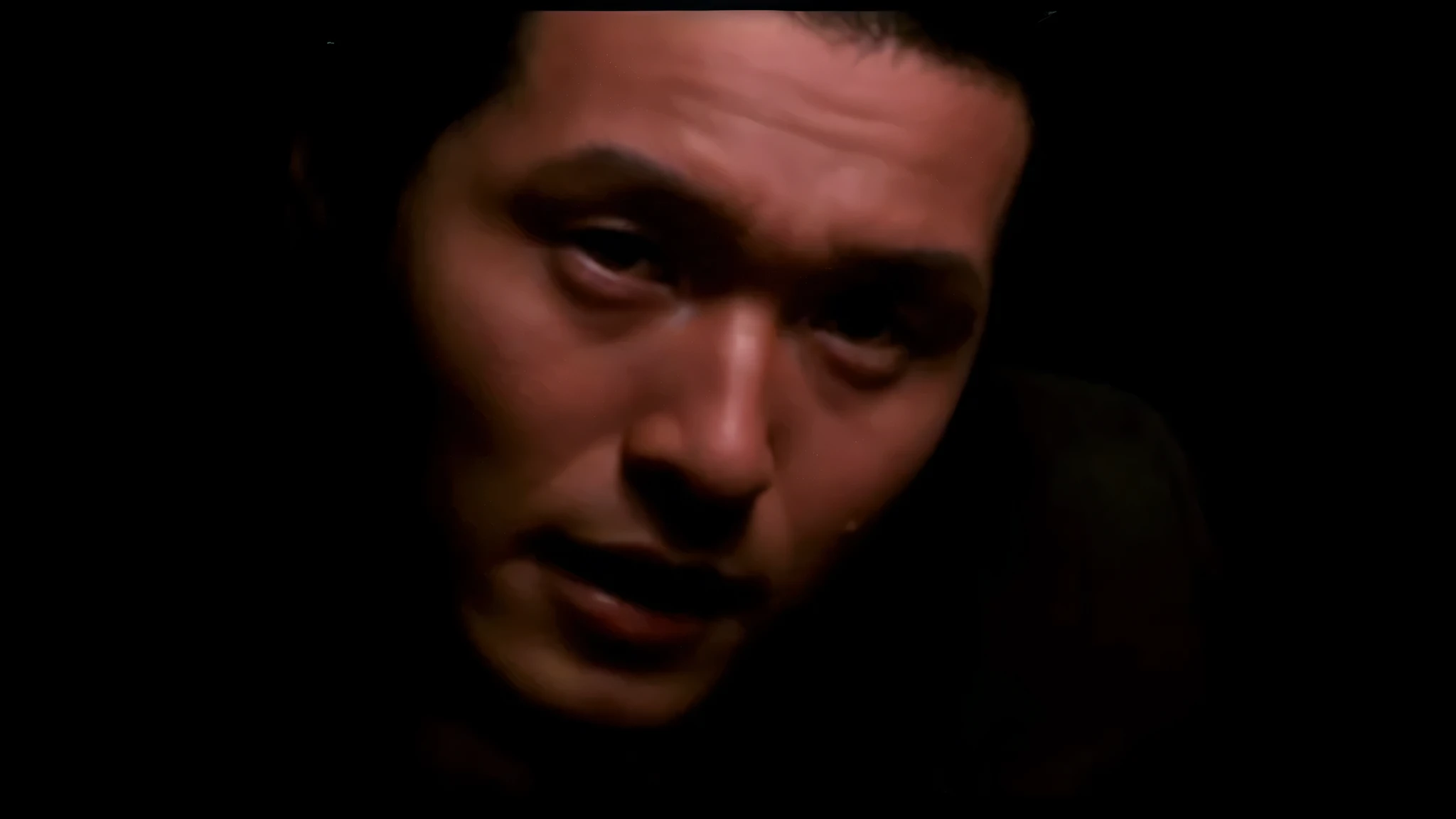 Araped man wearing black shirt looking at camera, gregg araki, Song inspired by Oka Yasutomo, Movie Screencap, Hideki Anno, Movie Screenshots, Style Creation: Kar Wai Wong, Close-up portrait film stills, Hideaki year, handsome chad tuck, VHS Screen Capture, takehiko inoue, film screenshot