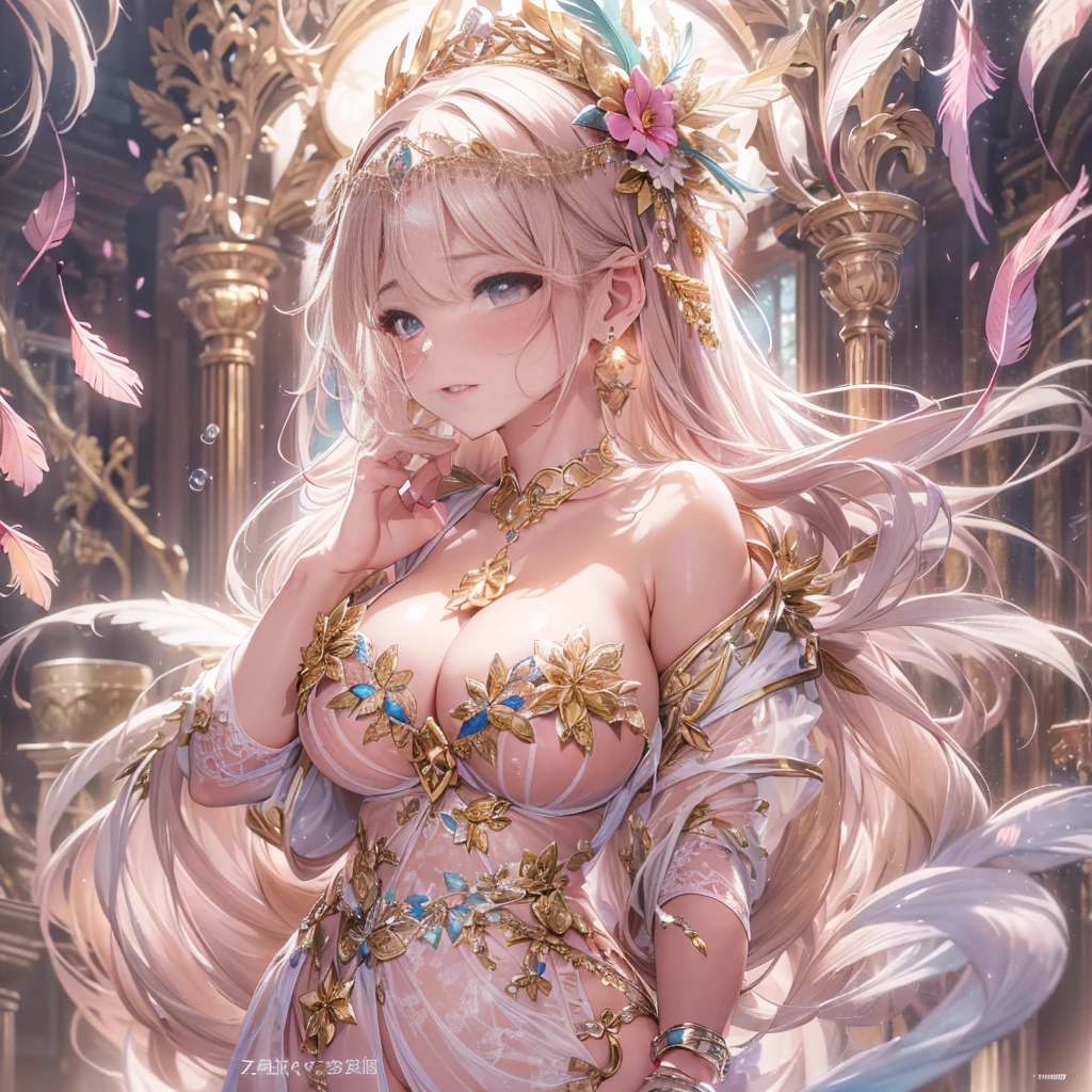 beautiful美しさ, 3D two-dimensional, rich, blonde, skirt, stockings, high heels, poison、star、star、(Highly detailed CG Unity 8K wallpaper),(masterpiece), (最high quality), (Super detailed), (best illustrations),(best shadow), (sharp eyeliner, eye shadow, fine eye:1.1), (超High resolution,realistic,最high quality,realistic),(8K,RAW photo,最high quality,マstarプル), woman、sensual curves、huge breasts、bubble、お尻のmasterpiece, 最high quality, Super detailed, full body shot, mature woman,iful mature woman, nightnd underwear, enchanting smile, thick lips, Chubby lips, blush, looking at the viewer, provocative expression, beautiful髪型, cleavage, Plump、curvy hiptive face、sexy lingerie、an inviting gaze、Exssion of emotions、Lewd underwear、(((erotic see-throughgerie set)))、Standsition、gorgeous accessories 、big breastsの女性, bare shoulders, golden hair, cher, metal ornaments, colored flowers, particle, light, (masterpiece, 最high quality, 最high quality, official art, beautiful and aesthetic:1.2), (1 girl:1.3), very detailed,(fractal art:1.1),(colorful:1.1)、(flowers:1.3),most detailed,(zentangle:1.2), (dynamic pose), (abstract background:1.3), (shiny skin), (lots of colors :1.4), ,(earrings:1.4), (feather:1.4),masterpiece, 最high quality, Super detailed, 30~40 years, full body shot, beautiful 、various hairstyles,gold headband,plump breasts,beautiful butt,greek clothing,Tulle covers the brerfectly proportio detailed clothing details,marble,god,cinematic lighting, film grain, 8K, masterpiece, Super detailed, high detail, high quality, High resolution,(((NSFW:1.2)))、exposed chest、Openwork decoration,(((see through dress)))、(((解剖学的に正しいbody))) , 最high quality, Super detailed, (((Lewd underwear)))、raise your butt, from below, (((R-18)))、Hakari、thighs, bieasts, Are standing, cowboy s blush, (((1 girl))), (masterpiece:1.3), (Hion), (8K), (very detailed), perfect face, Nice eye and face, (((最high quality))), (Super detailed), detailed face and eye, (alone), High resolution、beautifuleye,(((sexy pose)))、(((整ったbig breasts)))、((beautiful eye))、luxury、(((超High resolution)))、(((detailed cription)))、(((ぽっちゃりbod((解剖学的構造に一致したbodyの部位)))、beautiful長いまつ毛、バランスのとれたbody型、2book arm、2 feet、Just the right size for your legs and arms、Fishnet tights、glamorous、(((Clear white and black eye)))、lipstick、Sparkling、(Undistorted face, eye, body)、jewelry、gem、(長くカールしたbeautifulまつ毛)、(((バランス良いbeautiful胸)))、(transparent, Exquisite skin:1.2)、(((完璧なglamorousボディー)))