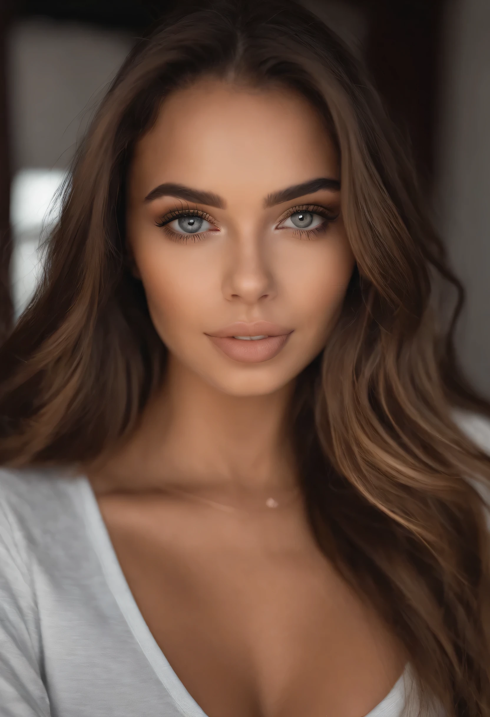 Arafed Femme avec T-shirt avec manches et culottes assorties, Fille sexy aux yeux marrons, Portrait de Sophie Mudd, cheveux blonds et grands yeux, Dans le club, selfie d'une jeune femme, Ojos Dans la chambre à coucher, Violette Myers, Sans maquillage, Maquillage naturel, regardant directement la caméra, Comment escroquer Artgram, maquillage dézentes, Superbe photo de tout le corps, Dans la chambre à coucher, Fission