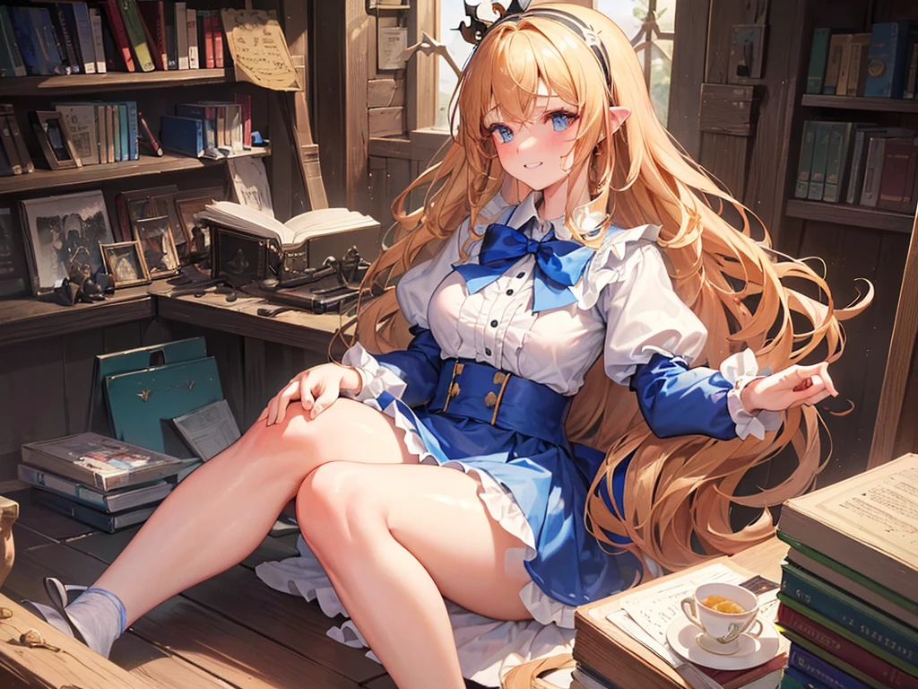 photo realistic, (masterpiece,best quality:1.4),(8k,raw photo,photo realistic:1.2), detailed skin, detailed face,1girl,idol,cute face, , Not Safe for Work, (raw photo, photo realistic: 1.2),
1 girl in, length hair, blue eyes, blonde hair, light smile, ((shiny wavy hair)), (((No panties))), (twat, ute-rus), diadems, (sitting on,spread legs), A pose where can you be seen from below, doress, the bow, gothic dresses, shairband, looking at the viewers, shortsleeves, the bow hair, blue shairband, a smile, red blush, hand on own face , Blue Doress, Alice (Alice in Wonderland), Hair Between Eyes, A Chair, ((White frilled legwear)), ((Blue the Bow)), A Throne, Puffy Sleeves, Put Your Hand on Your Cheek, Bangss, Apron Dress, shortsleeves, ((Blue bow ribbon)), long hair, (mini crown), foot out of frame, frilld, white gothic dresses,: q, masterpiece, top-quality, (worn skirt, twat, camel's toe)), not safe for work, , , 14 yo, braided bangs,((puss juice, Sweat, Sweatdrop)), (((spread puss,Not Safe for Work))), ((ure-thra)), {{}}spread twat,nail,grin,(((cunnus))),(((hair of pubis, Not safe for work))),(((spread puss-y))),(((1girl fingering twat,Not safe for work))),anus, OPEN Twat,spread puss-y,
messy room, gothic room, dark atmosphere,(canopy),clutter,(lots of colorful books:1.3),(Miscellaneous goods are placed in a mess:1.3),colorful sphere,(Stained glass:1.3) , Not Safe for work, (((beautiful regs))), (((beautiful finger))),