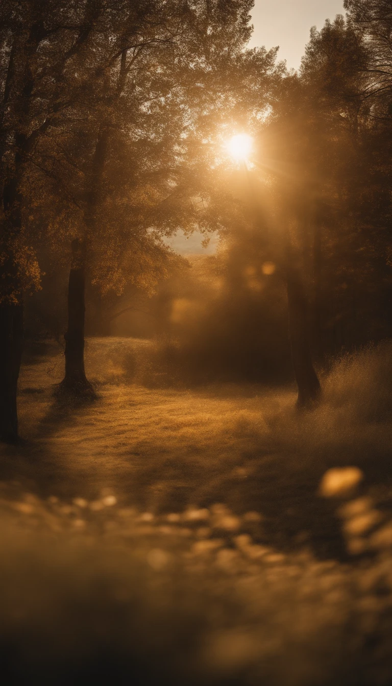 beautiful golden nature