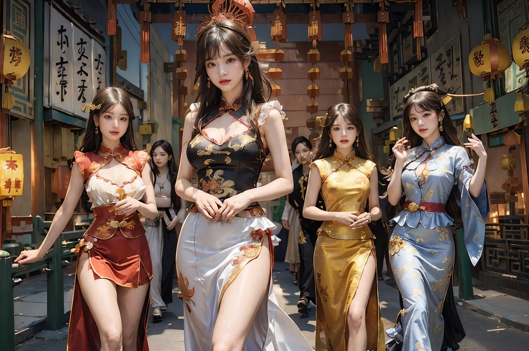 (NSFW:-0.9, nipple:-0.9, Acutance:0.85, White and Red, Mystic sight, (many Dazzling flush lights, lens flares, lens Ghost), Luminous Particles, many colorful Lights ) . (best quality, masterpiece:1.3, realistic, photorealistic, (analog photo:1.37), ultra detailed:1.3) . (Amazing KAWAII actress wearing Red highheels), (Extremely detailed (KAWAII face variations)) with joyful expressions, oiled impeccable ivory skin, Biomechanical HUGE and HEAVY boob, pretty hips, (White Exquisitely long dress with back cutouts), (Exposed backs, Overflowing sideboob), (award ceremony, Walking on stage, large crowd:1.4) . (((Ass focus, butt crack))), Whole Body proportions and all limbs are anatomically accurate .