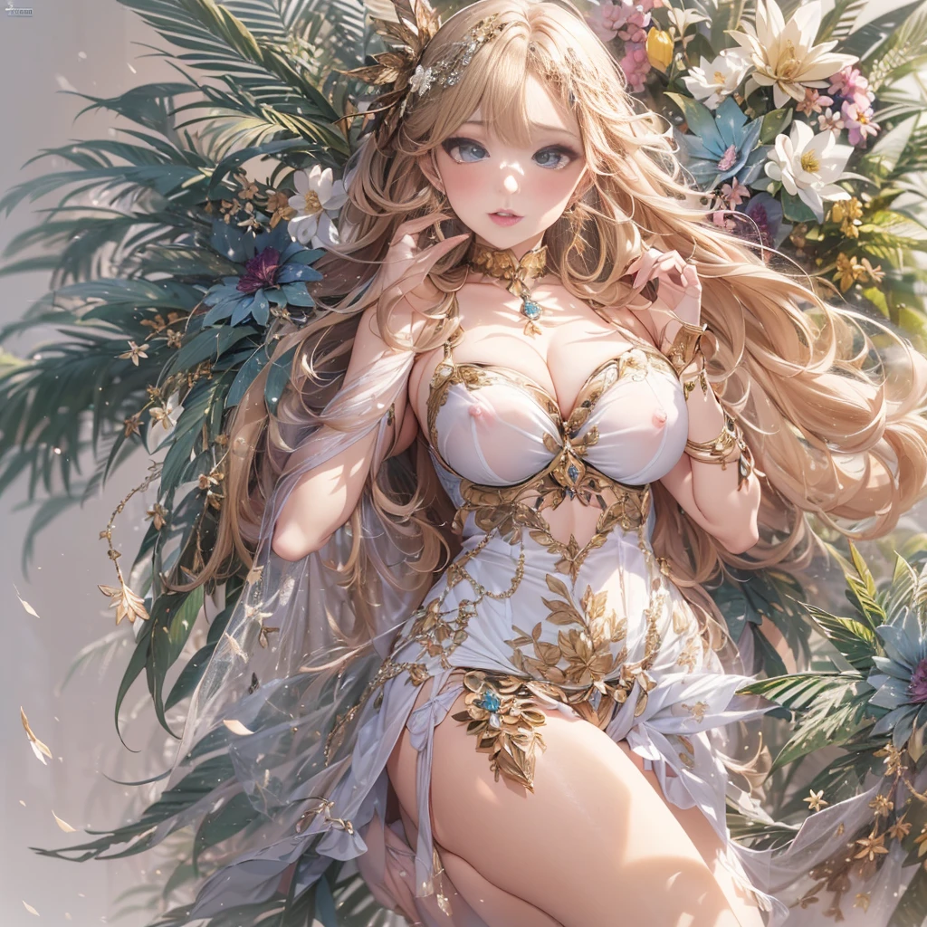 beautiful美しさ, 3D two-dimensional, rich, blonde, skirt, stockings, high heels, poison、star、star、(Highly detailed CG Unity 8K wallpaper),(masterpiece), (最high quality), (Super detailed), (best illustrations),(best shadow), (sharp eyeliner, eye shadow, fine eye:1.1), (超High resolution,realistic,最high quality,realistic),(8K,RAW photo,最high quality,マstarプル),mature woman、sensual curves、huge breasts、thighs、bubble、お尻のmasterpiece, 最high quality, Super detailed, full body shot, mature woman, beautiful mature woman, nightgown and underwear, enchanting smile, thick lips, Chubby lips, blush, looking at the viewer, provocative expression, beautiful髪型, cleavage, Plump、curvy hips、attractive face、sexy lingerie、an inviting gaze、Expression of emotions、Lewd underwear、(((erotic see-through lingerie set)))、Standing position、gorgeous accessories 、big breastsの女性, bare shoulders, golden hair, colored feather, metal ornaments, colored flowers, particle, light, (masterpiece, 最high quality, 最high quality, official art, beautiful and aesthetic:1.2), (1 girl:1.3), very detailed,(fractal art:1.1),(colorful:1.1)、(flowers:1.3),most detailed,(zentangle:1.2), (dynamic pose), (abstract background:1.3), (shiny skin), (lots of colors :1.4), ,(earrings:1.4), (feather:1.4),masterpiece, 最high quality, Super detailed, 30~40 years, full body shot, beautiful 、various hairstyles,gold headband,plump breasts,beautiful butt,greek clothing,Tulle covers the breasts,perfectly proportioned, detailed clothing details,marble,god statue,cinematic lighting, film grain, 8K, masterpiece, Super detailed, high detail, high quality, High resolution,(((NSFW:1.2)))、exposed chest、Openwork decoration,(((see through dress)))、(((解剖学的に正しいbody))) , 最high quality, Super detailed, (((Lewd underwear)))、raise your butt, from below, (((R-18)))、Hakari、thighs, big breasts, Are standing, cowboy shot, blush, (((1 girl))), (masterpiece:1.3), (High resolution), (8K), (very detailed), perfect face, Nice eye and face, (((最high quality))), (Super detailed), detailed face and eye, (alone), High resolution、beautifuleye,(((sexy pose)))、(((整ったbig breasts)))、((beautiful eye))、luxury、(((超High resolution)))、(((detailed description)))、(((ぽっちゃりbody型)))、(((解剖学的構造に一致したbodyの部位)))、beautiful長いまつ毛、バランスのとれたbody型、2book arm、2 feet、Just the right size for your legs and arms、Fishnet tights、glamorous、(((Clear white and black eye)))、lipstick、Sparkling、(Undistorted face, eye, body)、jewelry、gem、(長くカールしたbeautifulまつ毛)、(((バランス良いbeautiful胸)))、(transparent, Exquisite skin:1.2)、(((完璧なglamorousボディー)))