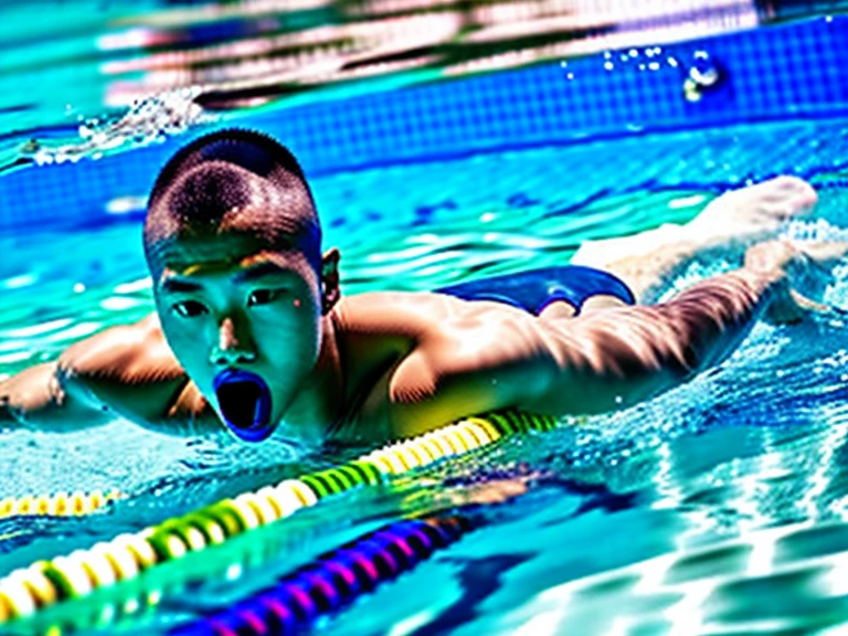 japanese men、male student、male swimming club member、male lifesaver、Male water polo player、shaved head man、dark skinned man、muscular man、man sinking in the bathtub、man sinking in the pool、man submerged in water、man diving underwater、A man wearing a black briefs swimsuit、man with open eyes、man with open mouth、man looking up to the sky、man with a sad expression、man being strangled、The whole body is shown、Swimming competitions、Swimming、swimming school、male swimming instructor、One man、Male Players、A man wearing nothing on his upper body、Actor who was killed、Young male actor playing a corpse、young man acting like he&#39;s dying、The man who plays the role of a drowned corpse、Suspense drama、mystery drama、shooting underwater