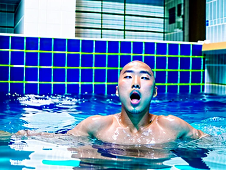 japanese men、male student、male swimming club member、male lifesaver、Male water polo player、shaved head man、dark skinned man、muscular man、man sinking in the bathtub、man sinking in the pool、man submerged in water、man diving underwater、A man wearing a black briefs swimsuit、man with open eyes、man with open mouth、man looking up to the sky、man with a sad expression、man being strangled、The whole body is shown、Swimming competitions、Swimming、swimming school、male swimming instructor、One man、Male Players、A man wearing nothing on his upper body、Actor who was killed、Young male actor playing a corpse、young man acting like he&#39;s dying、The man who plays the role of a drowned corpse、Suspense drama、mystery drama、shooting underwater、Young man playing the role of a corpse with open eyes