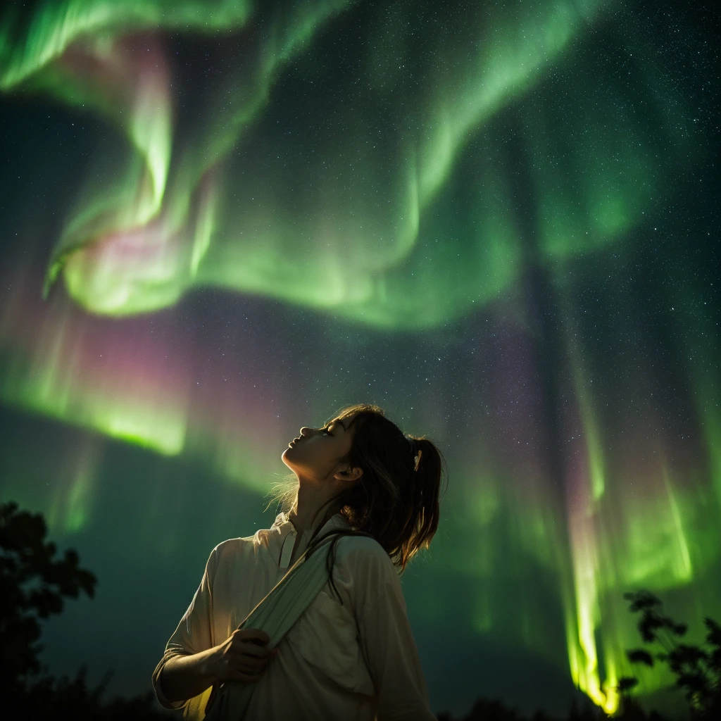 photo title: "Emerging from darkness"
Photo description:
The image is a tree々shows the aurora surrounded by, A tranquil forest that reflects his artistic inspiration. she is sitting on a tree trunk, with his iconic guitar, It expresses his passion for music and his sincerity as an artist.。. Natural light gently illuminates your face, His sincere facial expressions and natural hand gestures are highlighted when playing the instrument。.
Aurora wears minimal clothing, With soft and earthy colors, reflects his aesthetic tastes、Conveys tranquility and calm. The photo captures a moment of introspection, A place where the aurora's facial expressions convey intense emotions, Revealing his vulnerability and the message of hope he wants to convey.
Image background, There is a visual change from darkness to light, Symbolizes the changes and growth that Aurora has experienced during her artistic journey。. The photo aims to convey the authenticity of the artist, Allowing viewers to emotionally connect with his music and art.
The composition of the photo is elegant and simple., Focus on Aurora and his personal details. The natural environment of the forest creates an inspiring backdrop, Enhances the connection with nature and the emotional depth of its art. Through this artistic and unique image, aurora shares energy, The importance of stage presence and vulnerability as an artist. --automatic