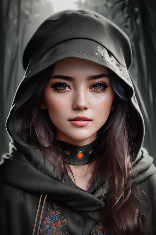 Create a vivid description capturing the essence of a slender Cyborg wearing a boldly patterned torn Shadow linen hooded Cape and Large round Bamboo hat, It gazes directly at the camera, extending his arm with fingers forming a peace sign. The surreal scene is further enhanced as her long hair seamlessly merges with the vibrant background.
raw photo, a spectral neon sunset landscape, photorealistic, high detailed texture, 8k uhd, dslr, soft lighting, high quality, film grain, Fujifilm XT3, highly detailed photography, (muted colors, cinematic, dim colors, soothing tones:1.2), vibrant, insanely detailed, hyperdetailed, (dark shot:1.2), (vsco:0.3), (intricate details:0.9), (hdr, hyperdetailed:1.2)
atmospheric haze, Film grain, cinematic film still, shallow depth of field, highly detailed, high budget, cinemascope, moody, epic, OverallDetail, gorgeous, 2000s vintage RAW photo, photorealistic, candid camera, color graded cinematic, eye catchlights, atmospheric lighting, skin pores, imperfections, natural, shallow dof