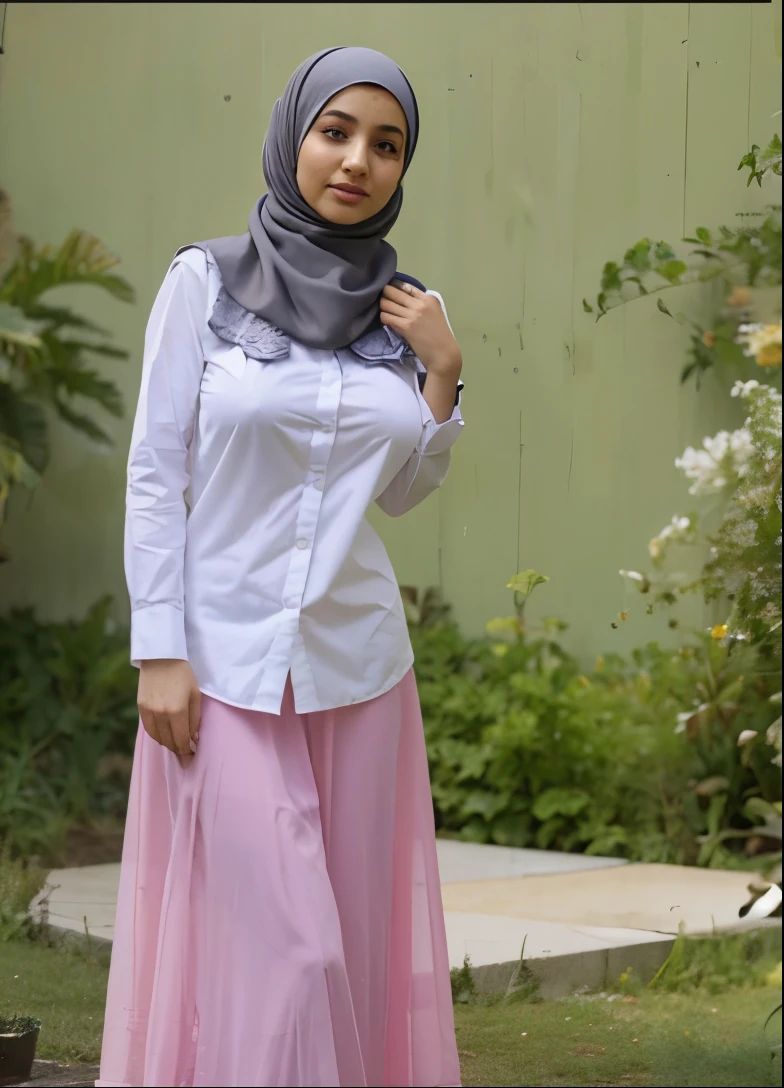 Hijab big breasts
