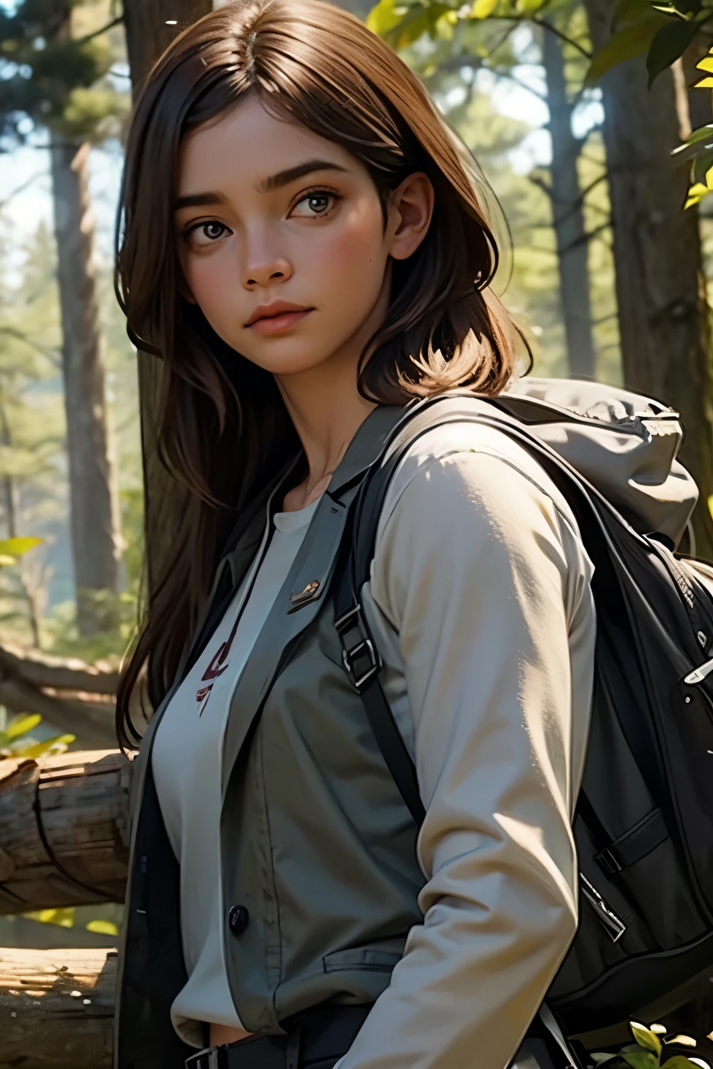 beautiful ranger woman